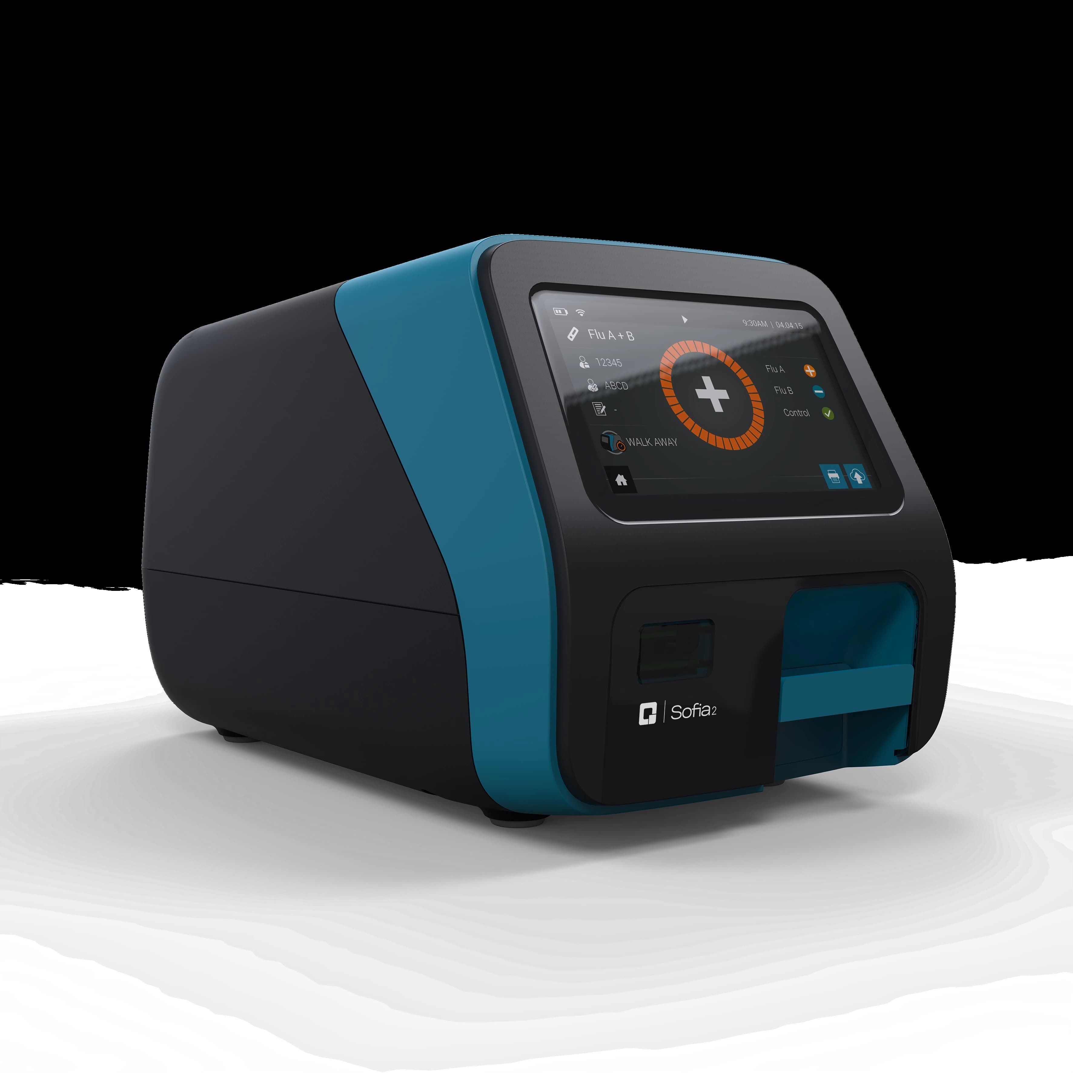Sofia 2 Analyzer, Fluorescence Immunoassay, CLIA Waived, Touch Screen, 120x120x220mm, 100-240V - Sofia 2 Analyzer - Image 1