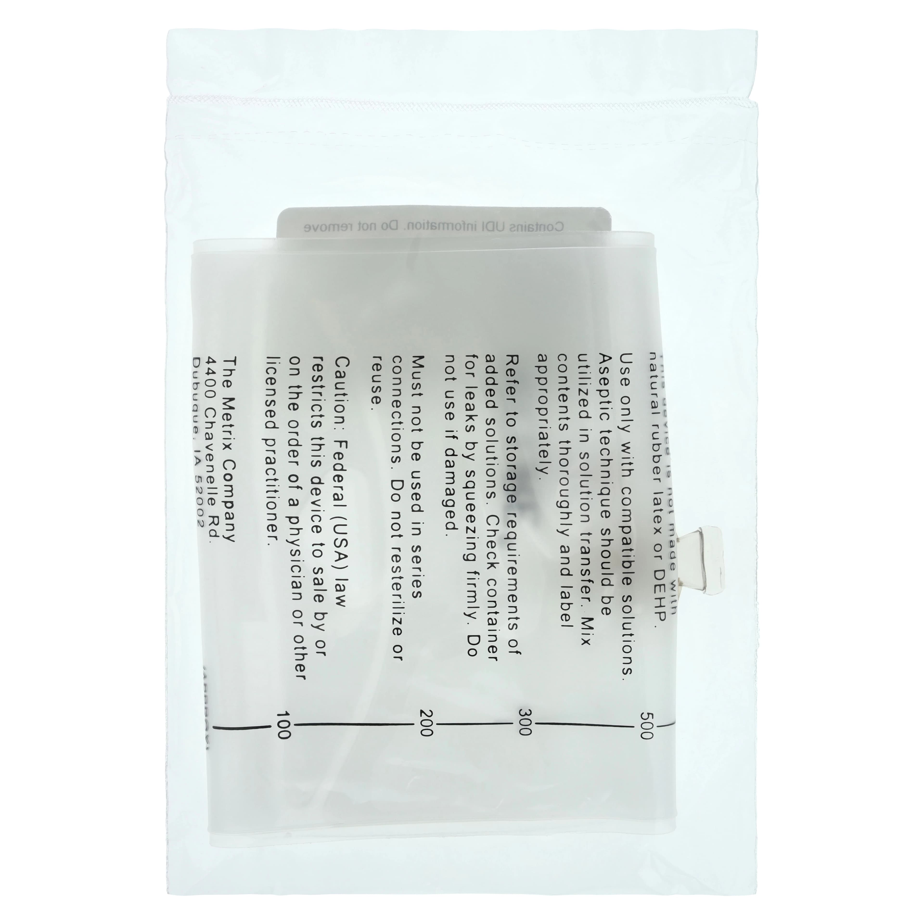 Bag Port 2 Secure EVA IV Bag, 1000mL, 2 Ports, Disposable, Empty, 50/Case thumbnail 2