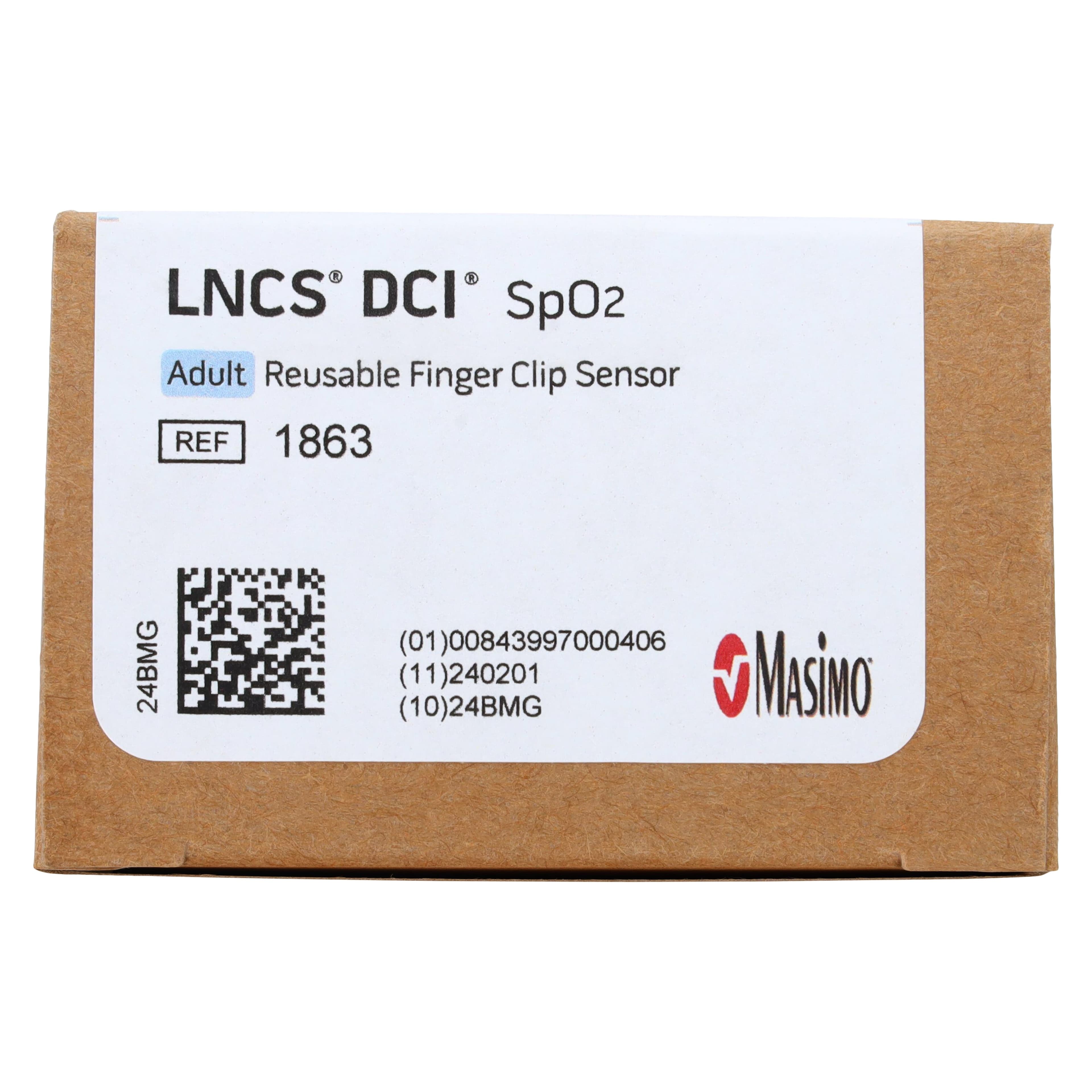 Masimo LNCS DC-I Reusable SpO2 Sensor, Adult, Each thumbnail 3