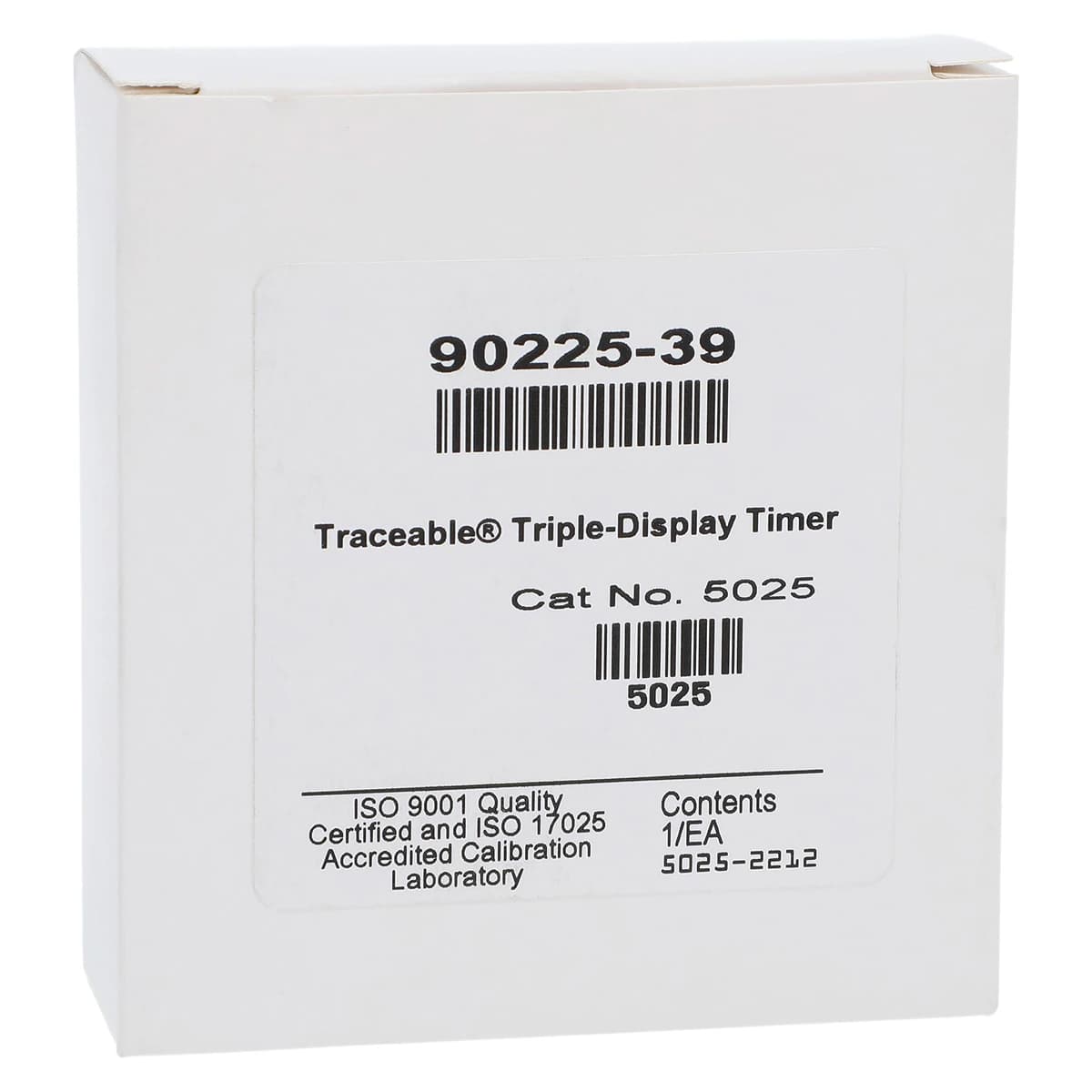 Traceable Triple-Display Countdown Timer, 19 Hours 59 Minutes, ISO 17025/A2LA/NIST Certified - Traceable Triple-Display Timr - Image 1