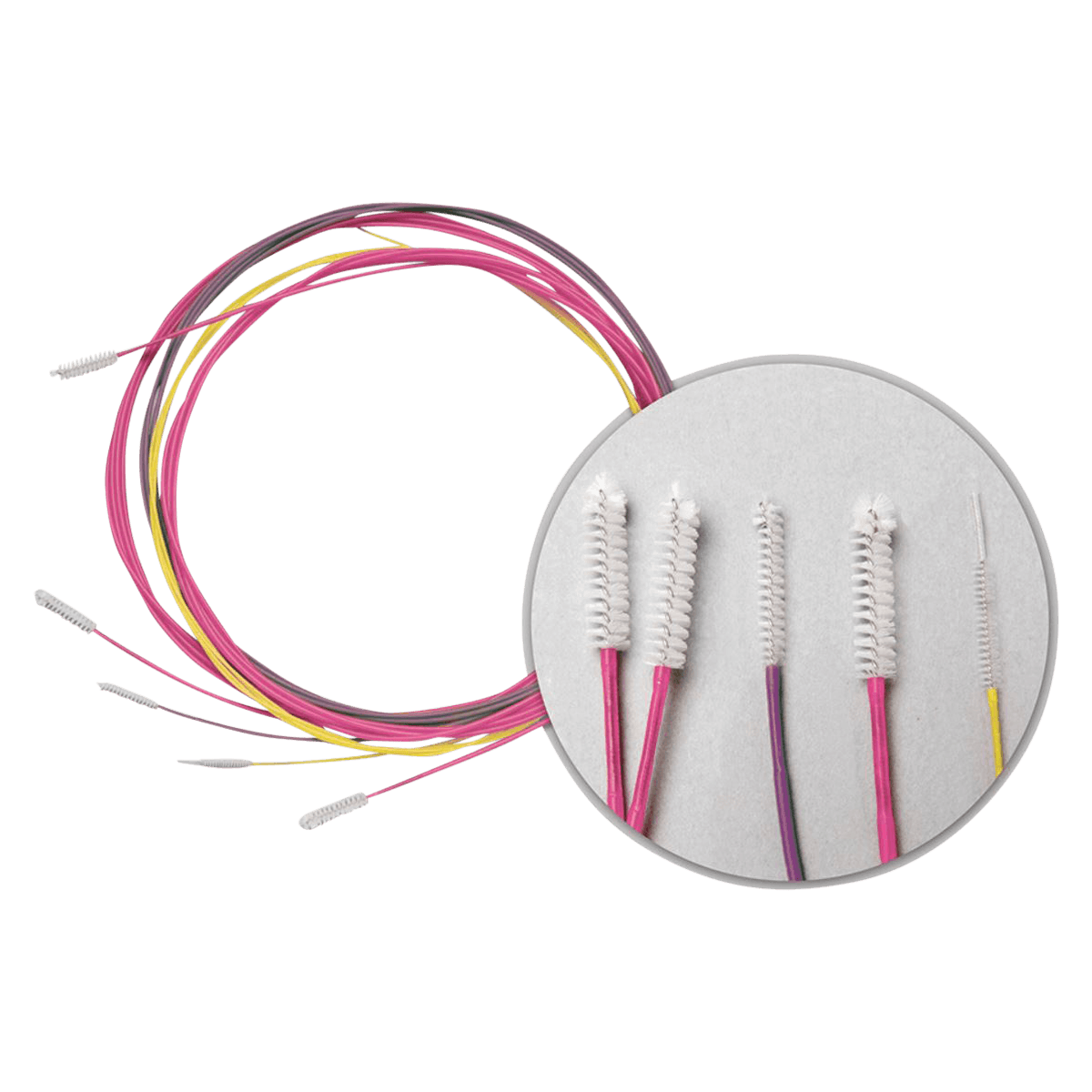 Aspen Surgical Brush Scope Cleaning NS, 5mm x 230cm, 50/Box - Brush Scope Cleaning NS - Image 1