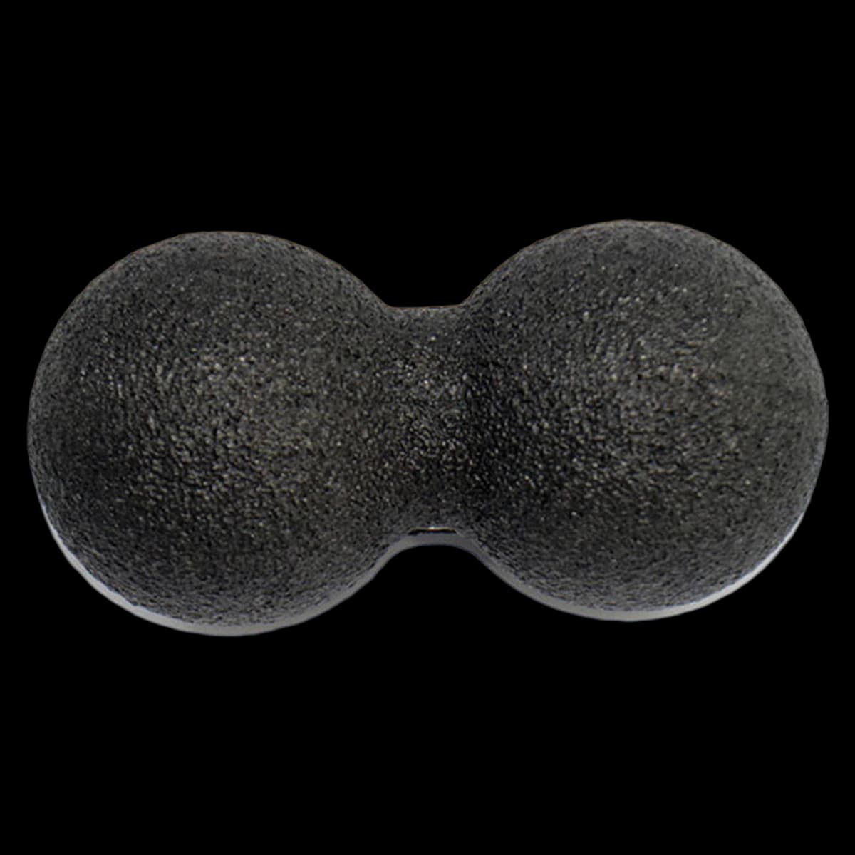 DuoBall Trigger Point Massage Ball, Black, Polypropylene (MF Athletic Co.) - Duoball f/Trigger Pnt Massage - Image 1