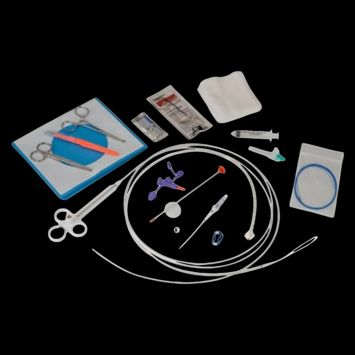 Kangaroo Feeding Tube, 16 Fr, Single - Tube Kangaroo Safety Single - Image 1