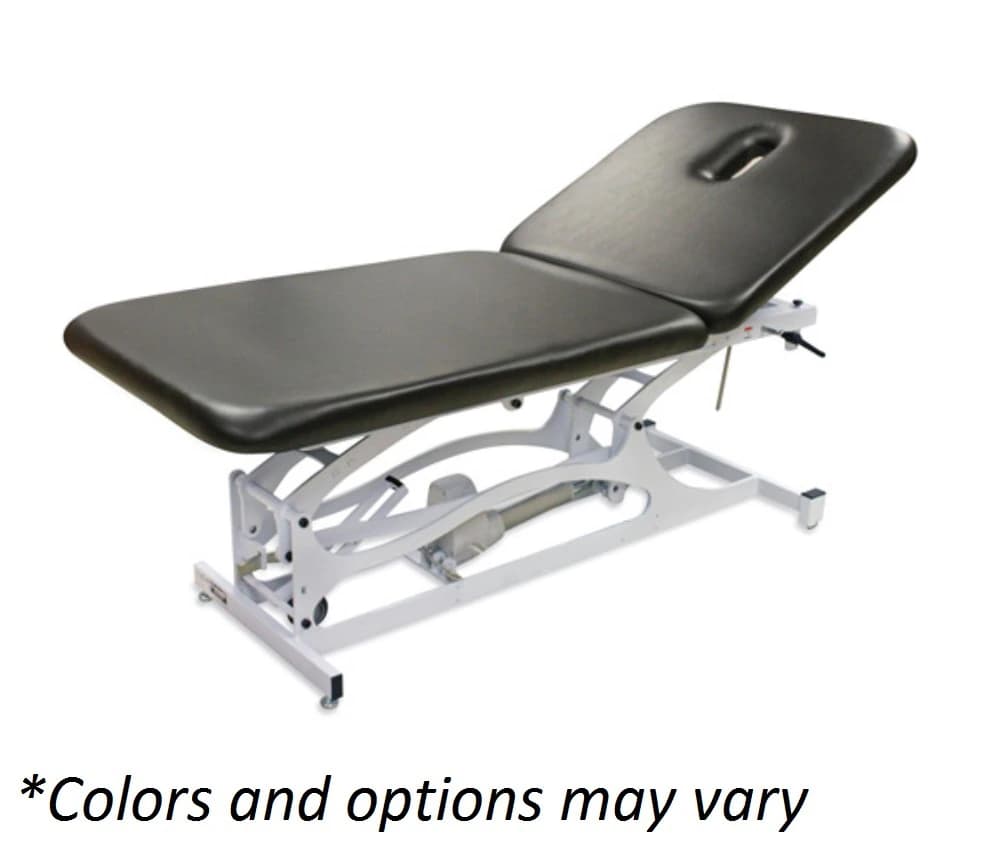 Athletic Edge Thera-P Electric Treatment Table, White, 400 lb Capacity - Table Thera-P Electric 2 Sec - Image 1