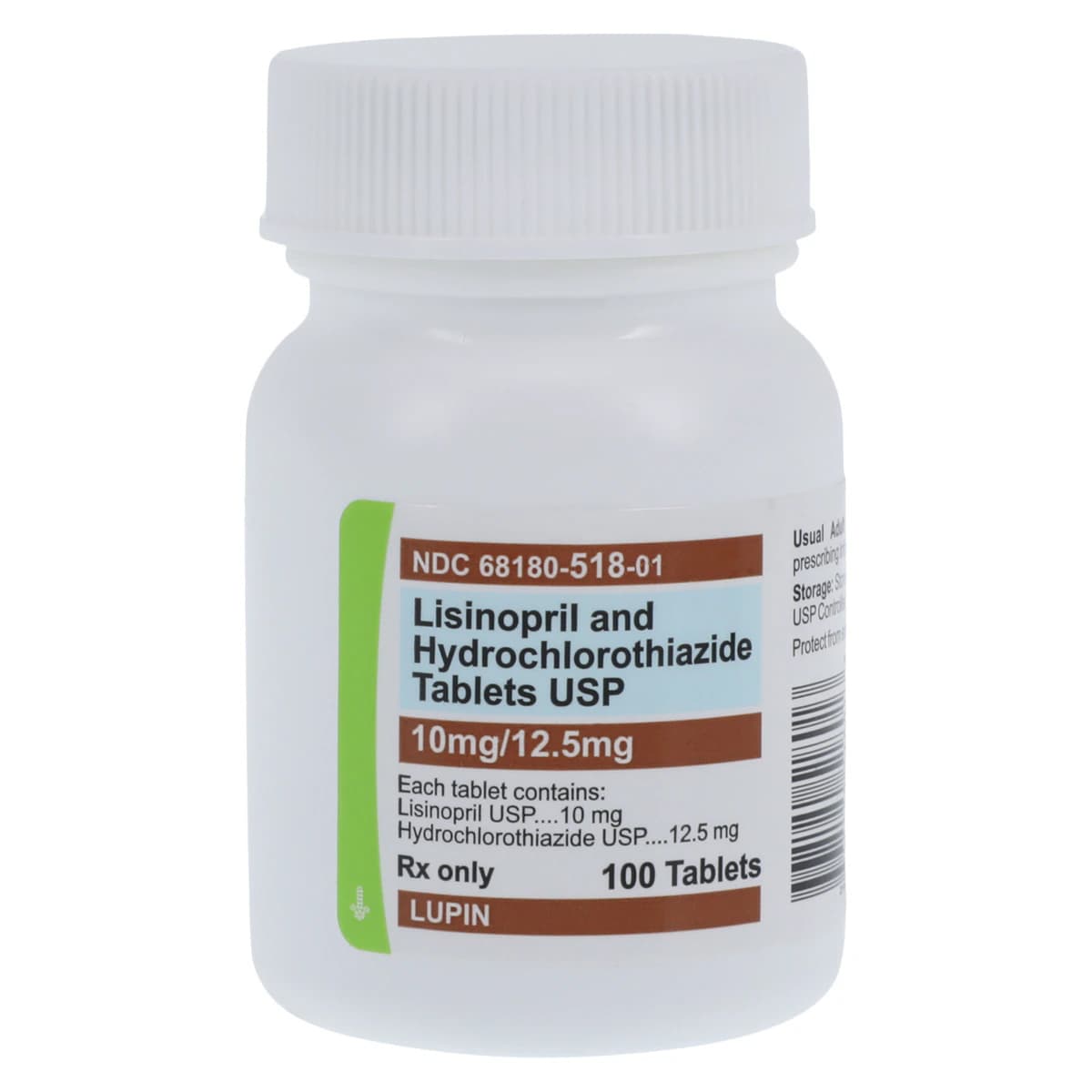 Lisinopril/HCTZ Tablets 10mg/12.5mg, 100/Bottle - Lisinopril/HCTZ Tablets - Image 1
