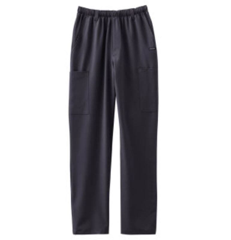 Jockey Scrub Pant Pull-On, Men's, 7 Pockets, Medium, Charcoal, 72% Polyester/21% Rayon/7% Spandex, 2305 - Pant Scrub Pull On Tp Men's 7 - Image 1