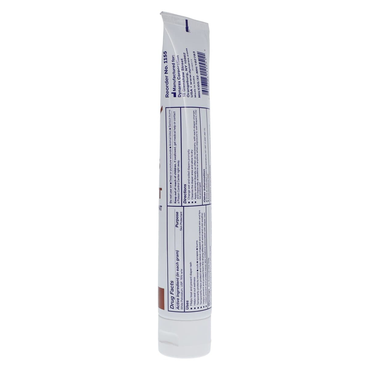 Dynarex Vitamin A & D Ointment Protectant, 4 oz Tube thumbnail 2