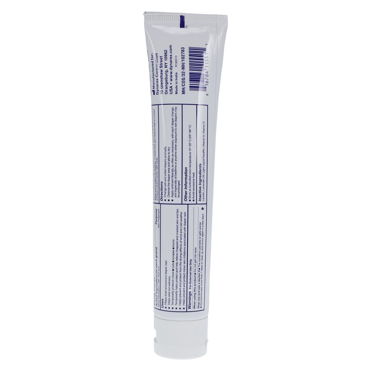 Dynarex Vitamin A & D Ointment Protectant, 4 oz Tube thumbnail 3
