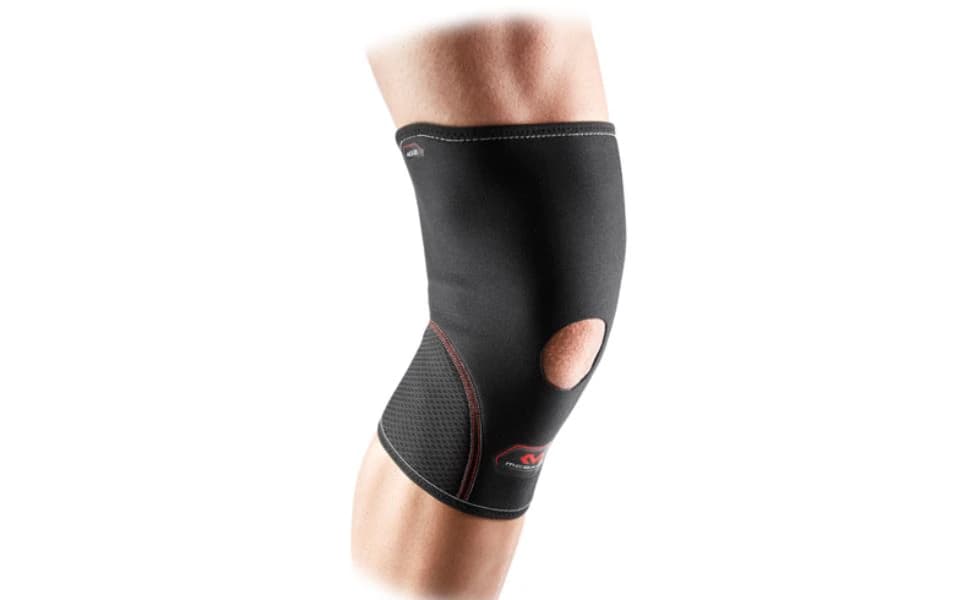 McDavid Sleeve Knee Support with Open Patella, Neoprene, Adult Size Large, Left/Right - Support Knee w/ Open Patella - Image 1
