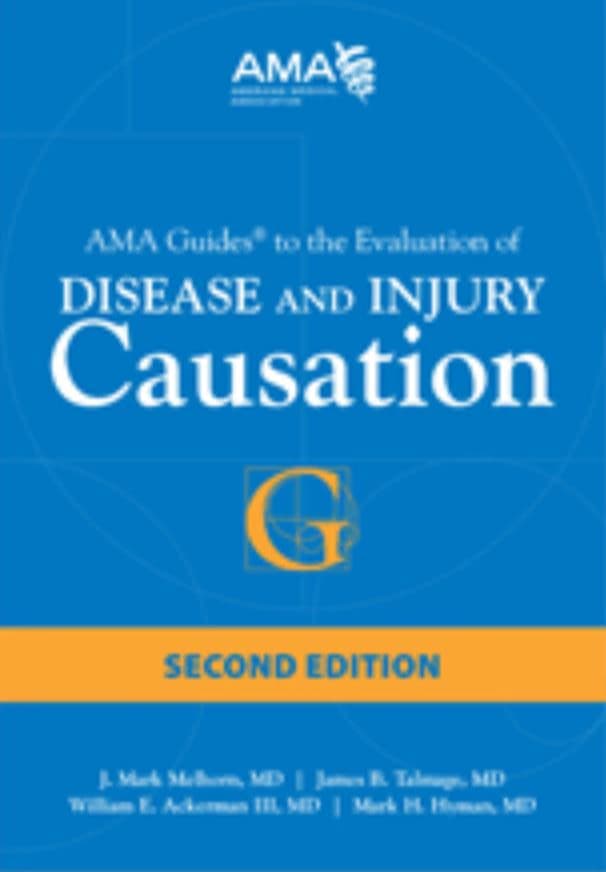 AMA Guides to the Evaluation of Disease and Injury Causation, 2nd Edition, 816 Pages, Book - Book AMA Guides to Eval Diseas - Image 1