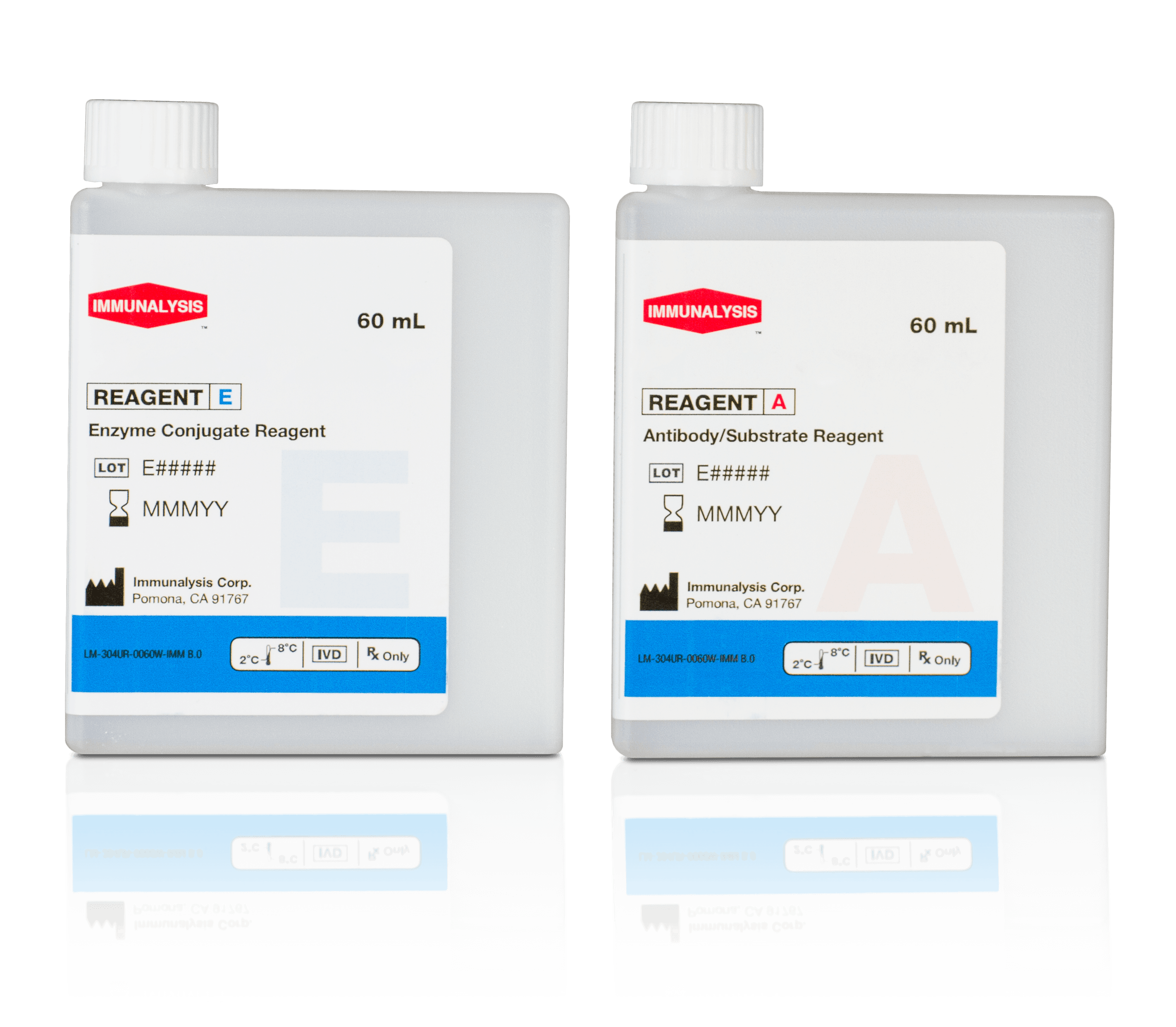 Oxycodone Urine HEIA Wedge, 60 mL Kit, 2/Box - Oxycodone 60 ML WEDGE - Image 1