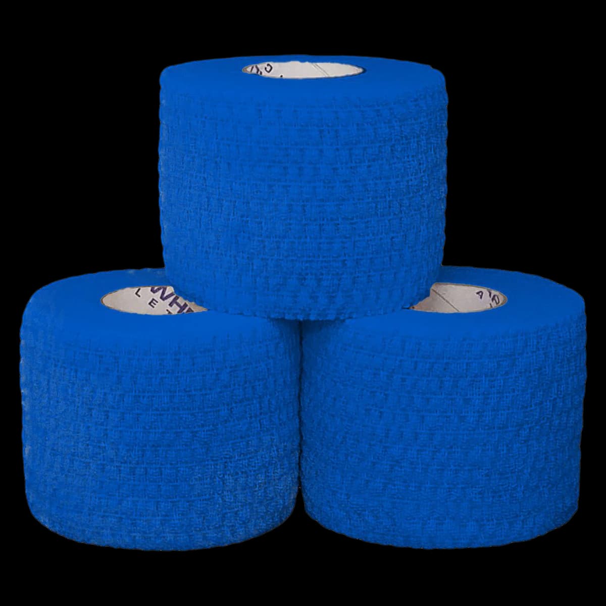 Arrowhead Athletics Lite-Guard Cotton Athletic Tape, 2" x 10 yd, Blue, Non-Sterile, Latex-Free, 24 Rolls/Case - Tape Cotton Lite-Guard Stretch - Image 1