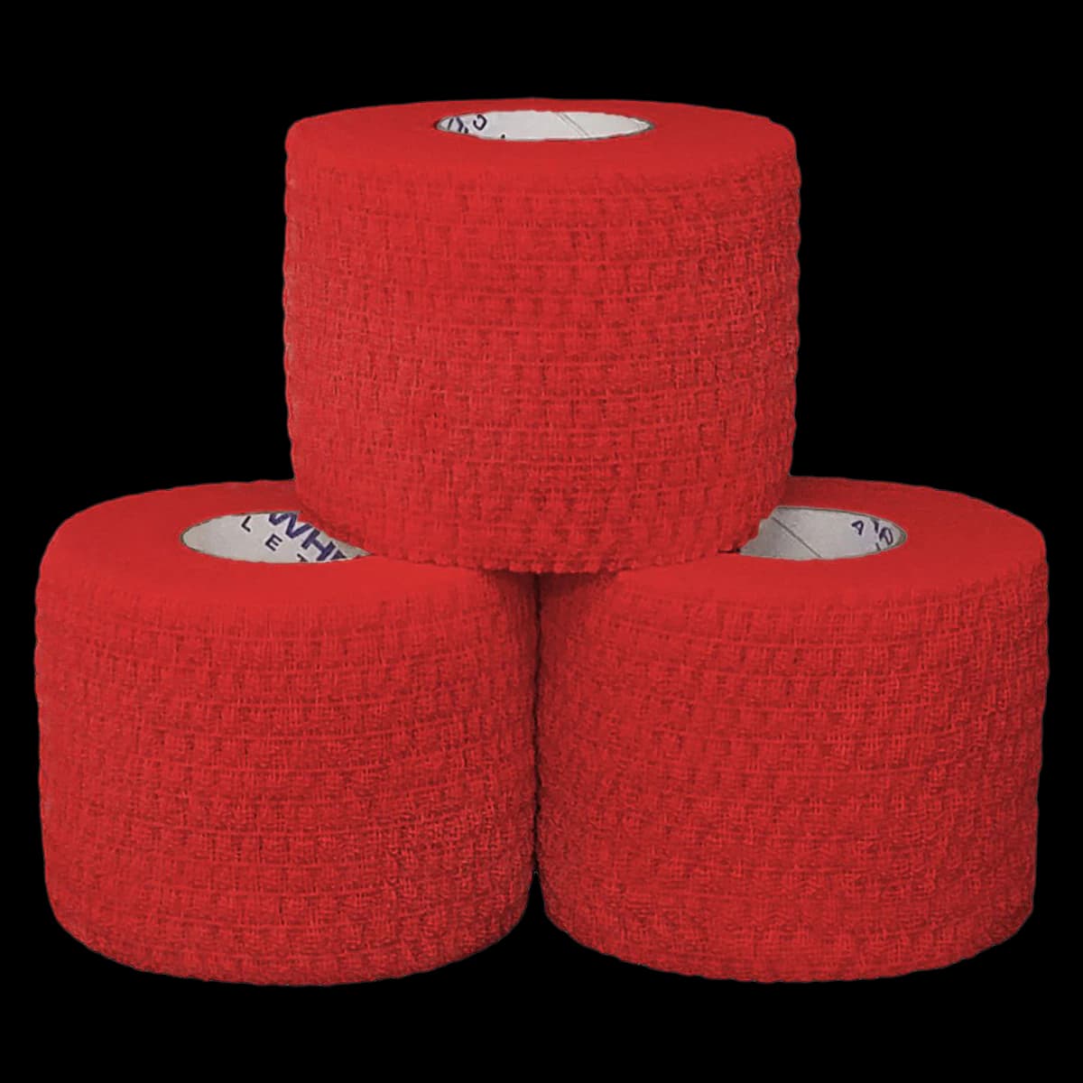Arrowhead Athletics Lite-Guard Cotton Athletic Tape, 2" x 10 yd, Red, Non-Sterile, Latex-Free, 24 Rolls/Case - Tape Cotton Lite-Guard Stretch - Image 1
