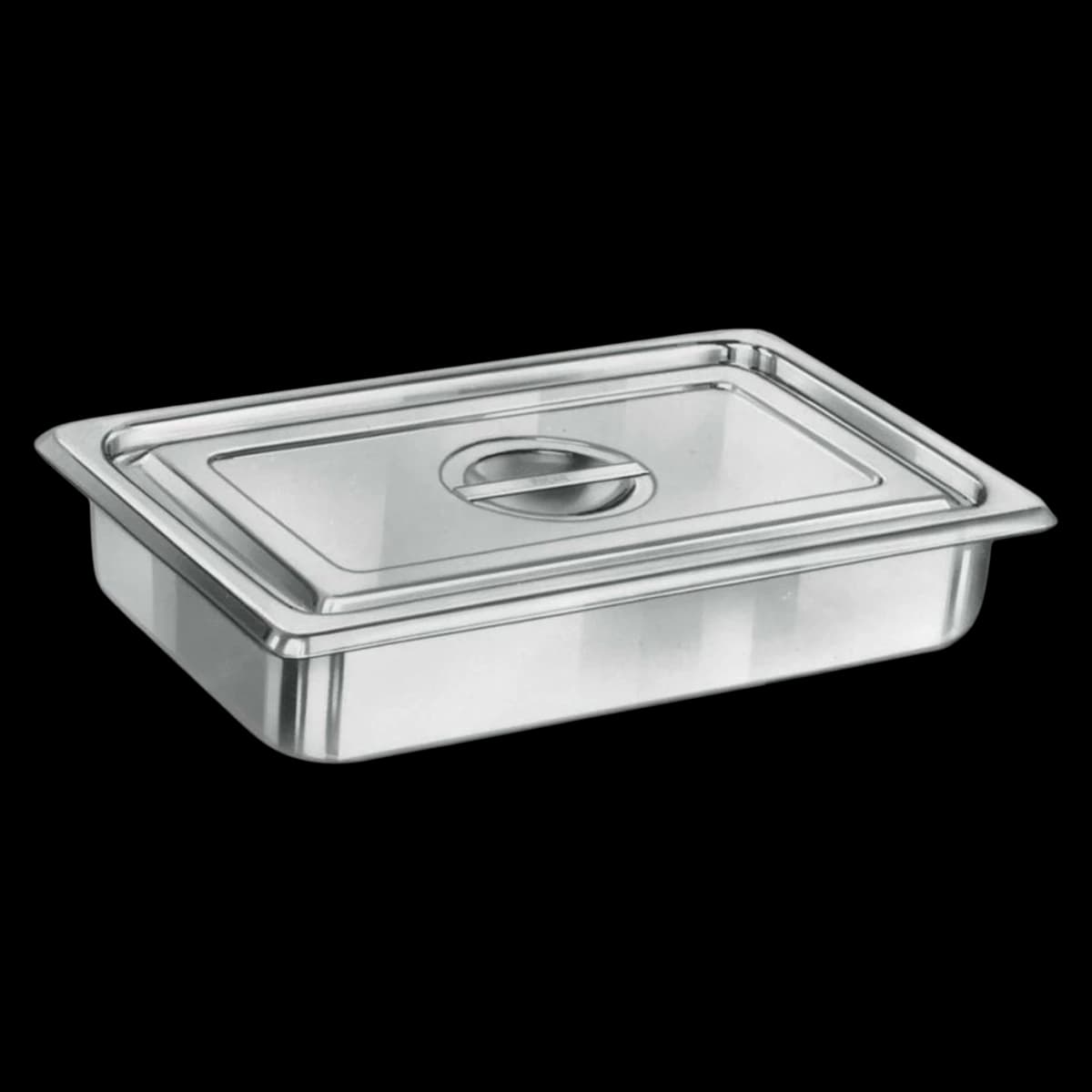 Medline Stainless Steel Instrument Tray, 16-1/2" x 10" x 4" - Tray Instrument SS 16-1/2x10x4 - Image 1