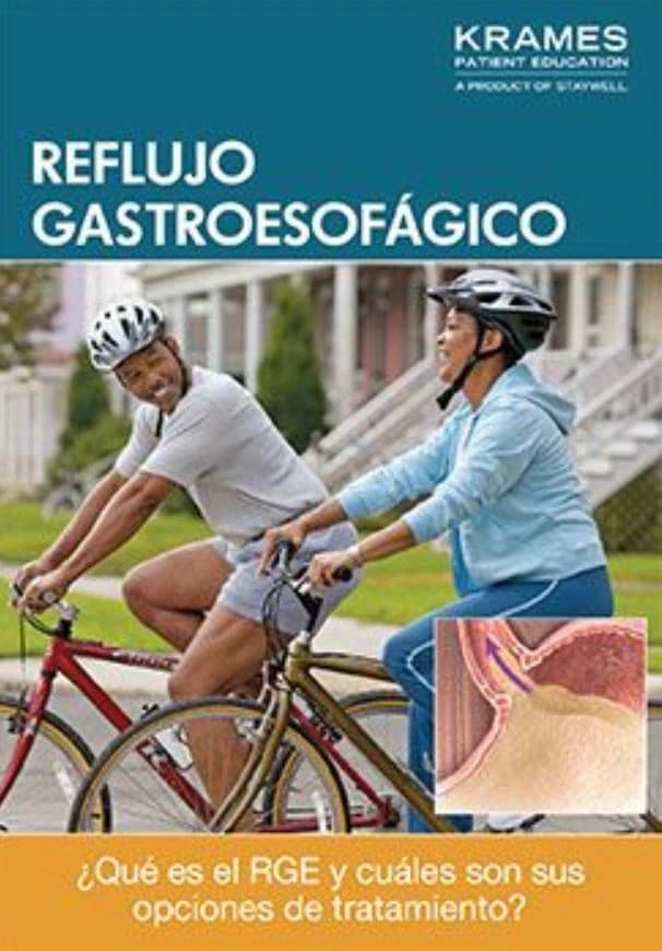 Krames Communications Gastroesophageal Reflux Disease (GERD) Educational Booklet, Spanish, 16 Pages, Each - Booklet Educational GERD 16Pg - Image 1
