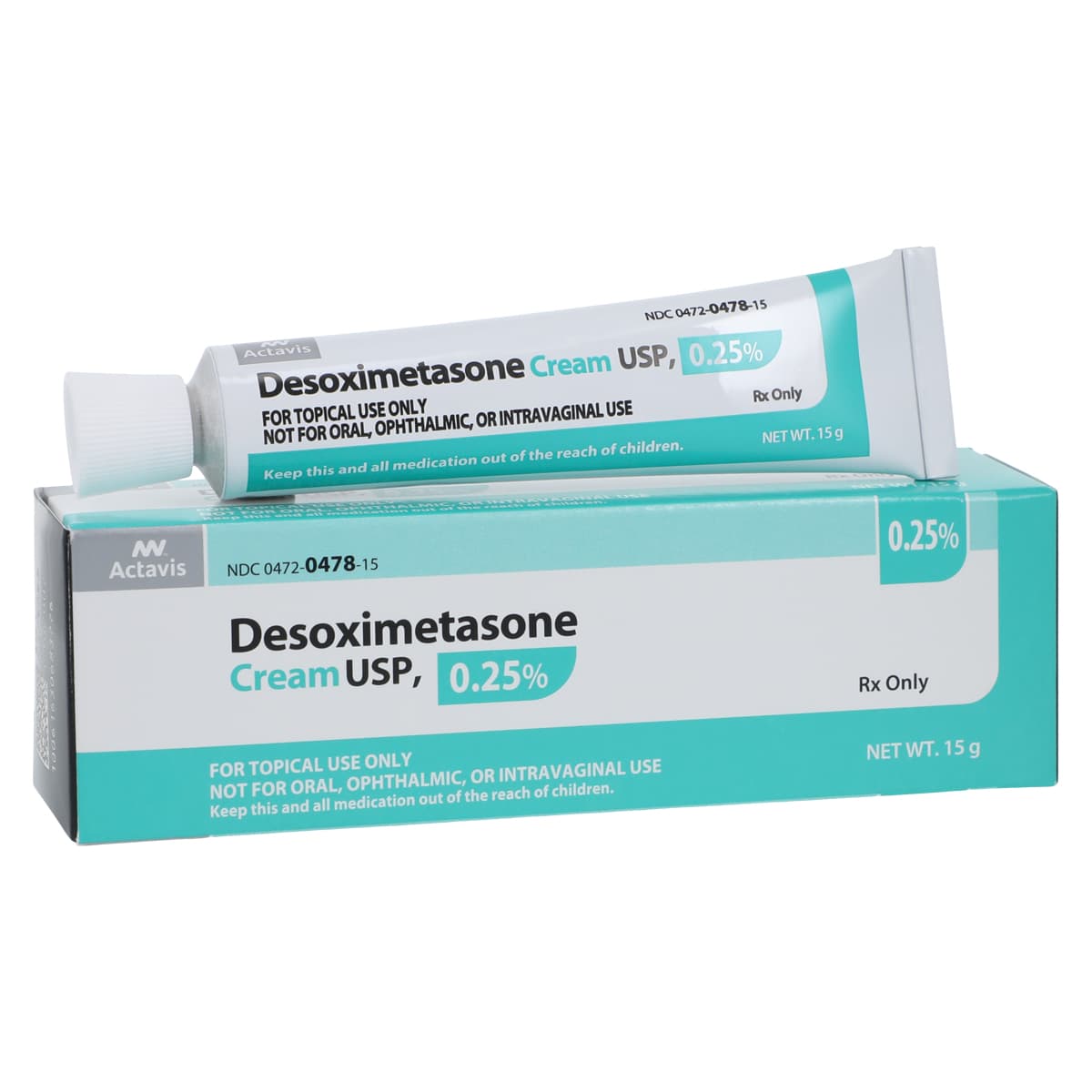 Desoximetasone Cream 0.25%, 15g Tube thumbnail 2