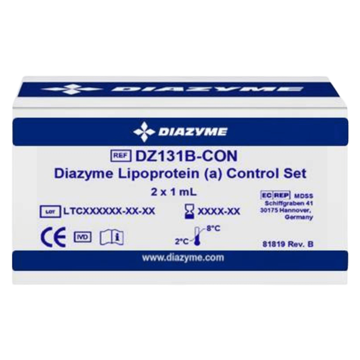 Diazyme Lp(a) Lipopro Control, 2-Level Control Set - Lp(a) Lipopro Control - Image 1