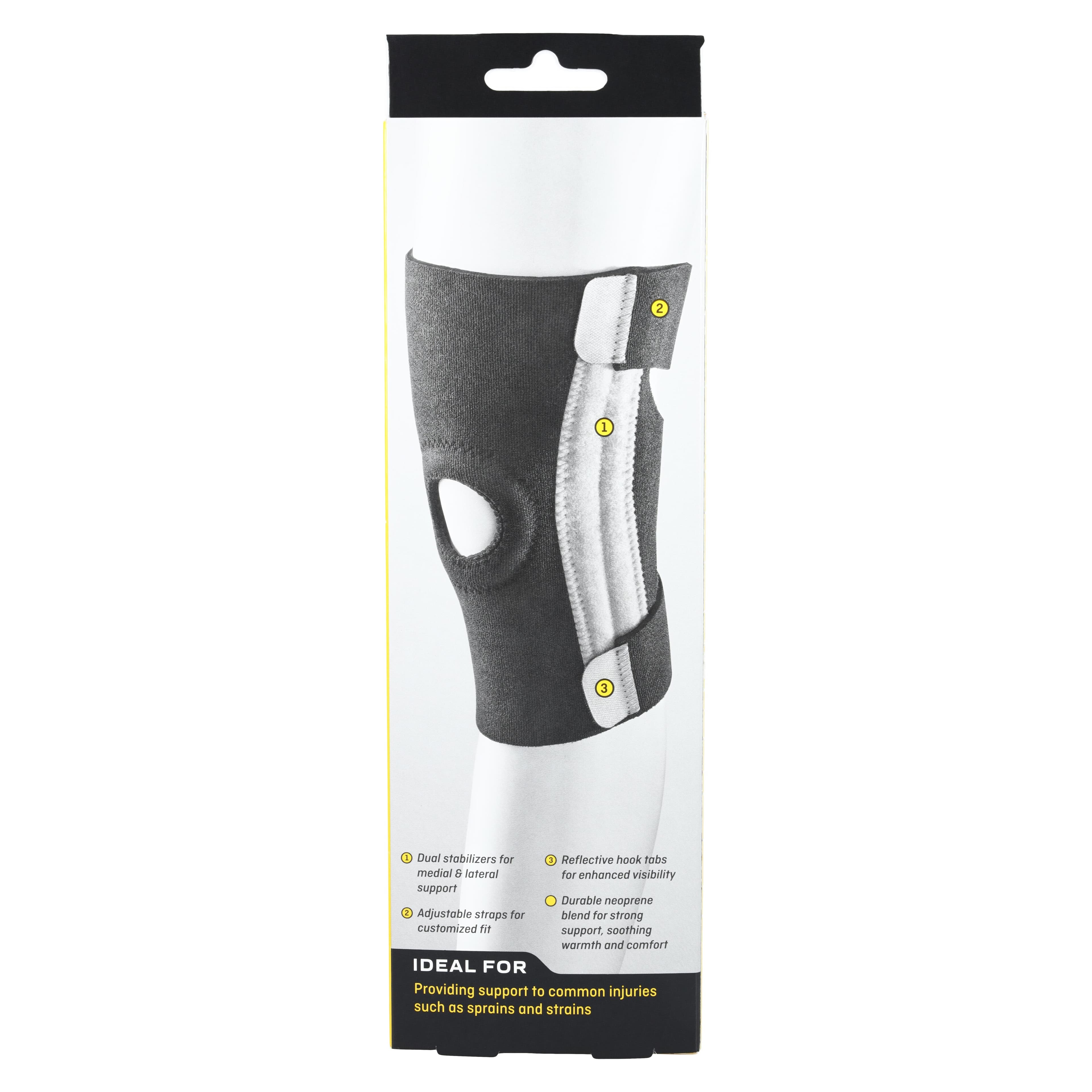Futuro Sport Adjustable Knee Stabilizer, Wraparound, Neoprene, One Size (Fits 13-17.5"), Left/Right thumbnail 8