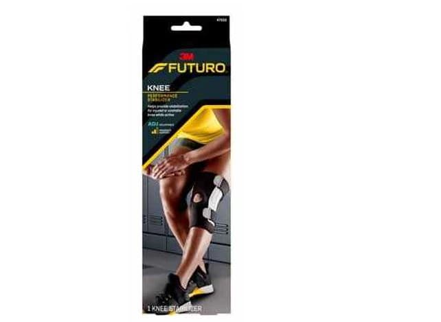Futuro Sport Adjustable Knee Stabilizer, Wraparound, Neoprene, One Size (Fits 13-17.5"), Left/Right thumbnail 2