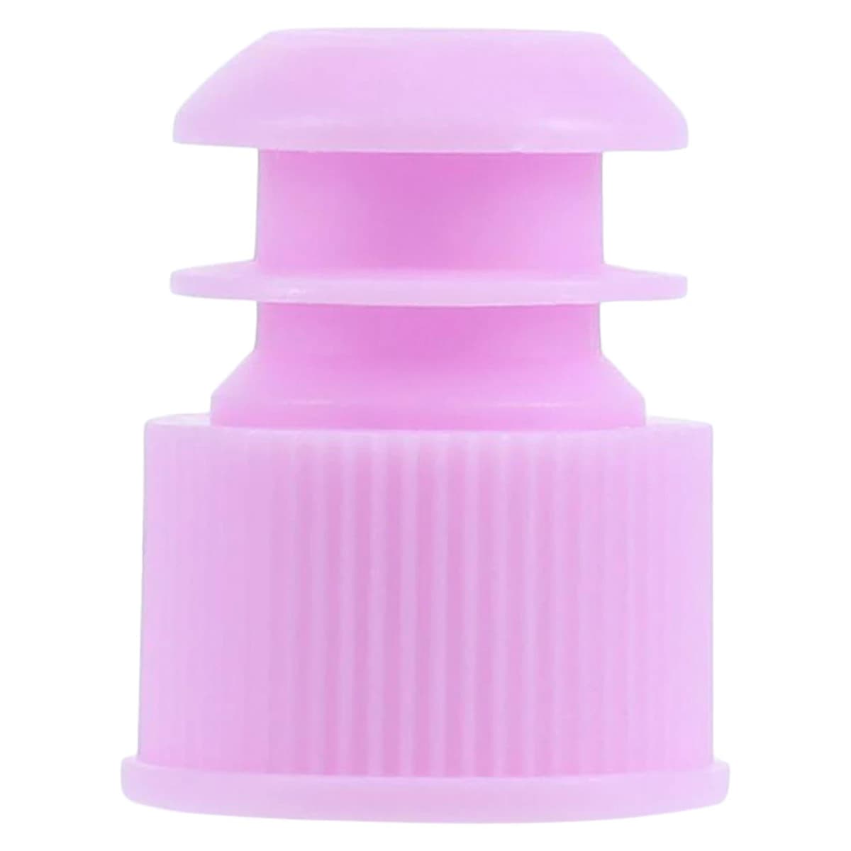Globe Scientific Flange Plug Cap, Polyethylene, Lavender, 13mm, 1000/Pk thumbnail 2