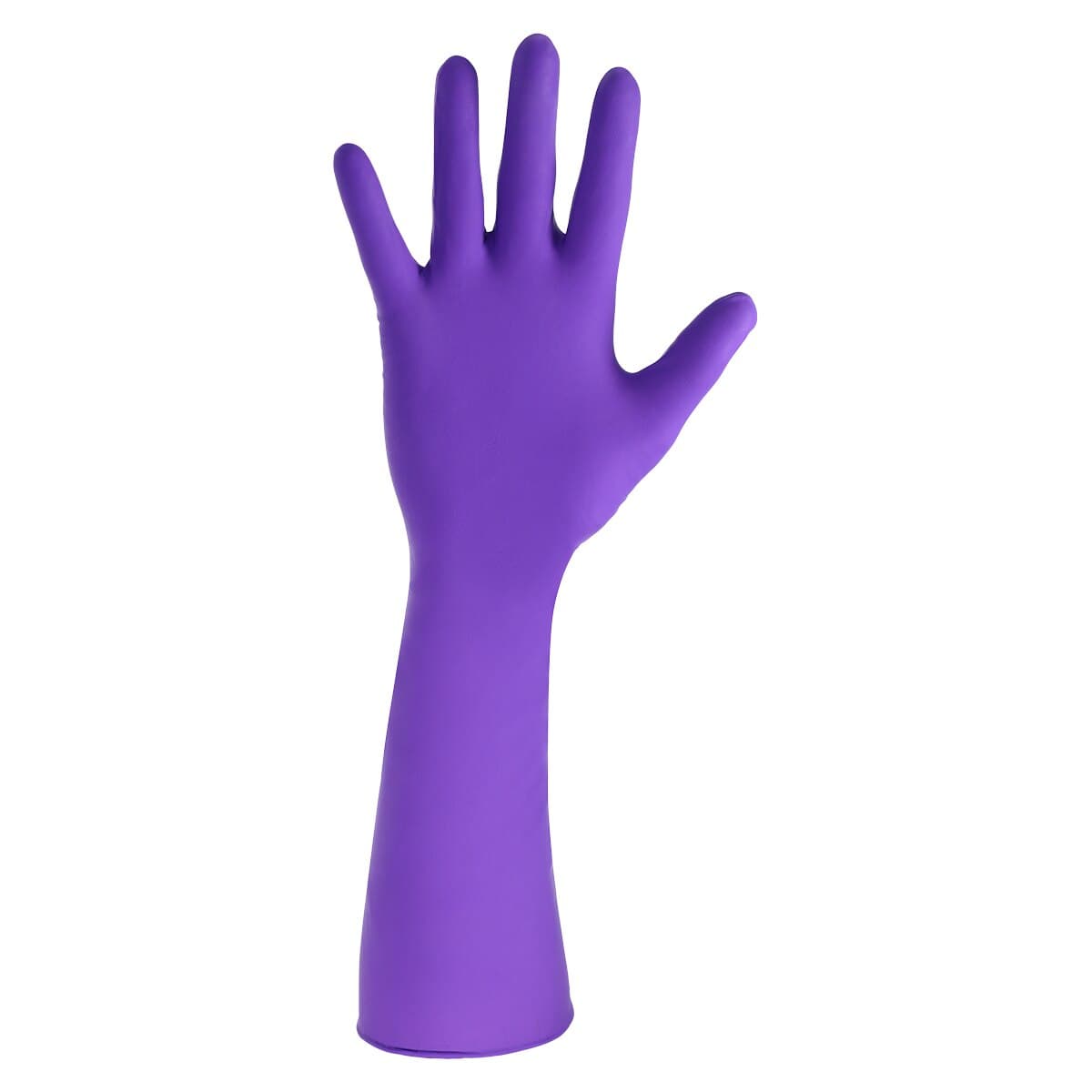 Purple Nitrile MAX Exam Gloves, Powder-Free, Non-Sterile, Textured, XL, Purple, 50/Box thumbnail 3