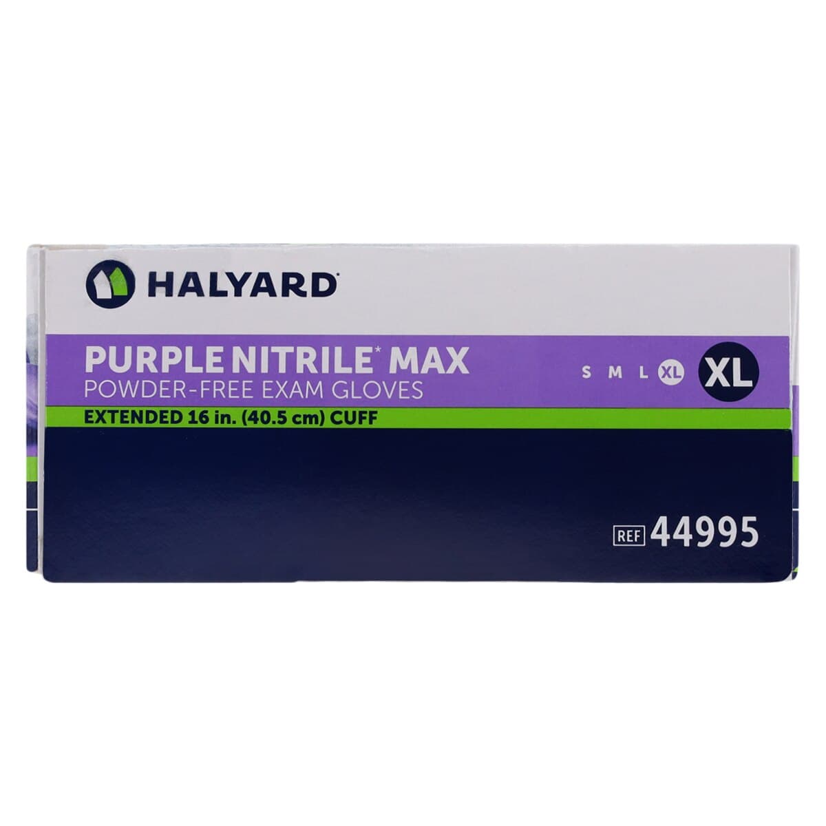Purple Nitrile MAX Exam Gloves, Powder-Free, Non-Sterile, Textured, XL, Purple, 50/Box thumbnail 7
