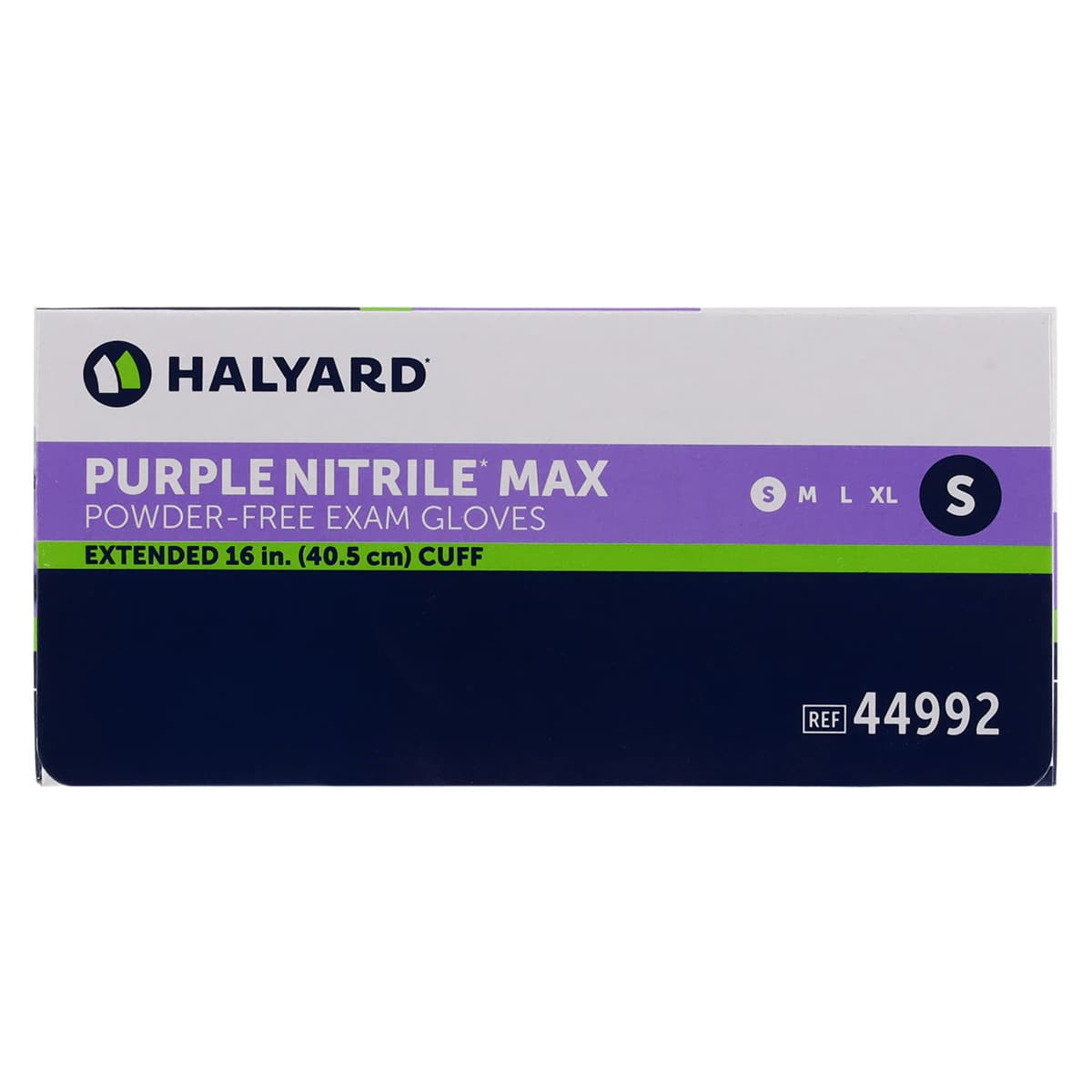 Purple Nitrile MAX Exam Gloves, Powder-Free, Non-Sterile, Small, Purple, 50/Box thumbnail 6