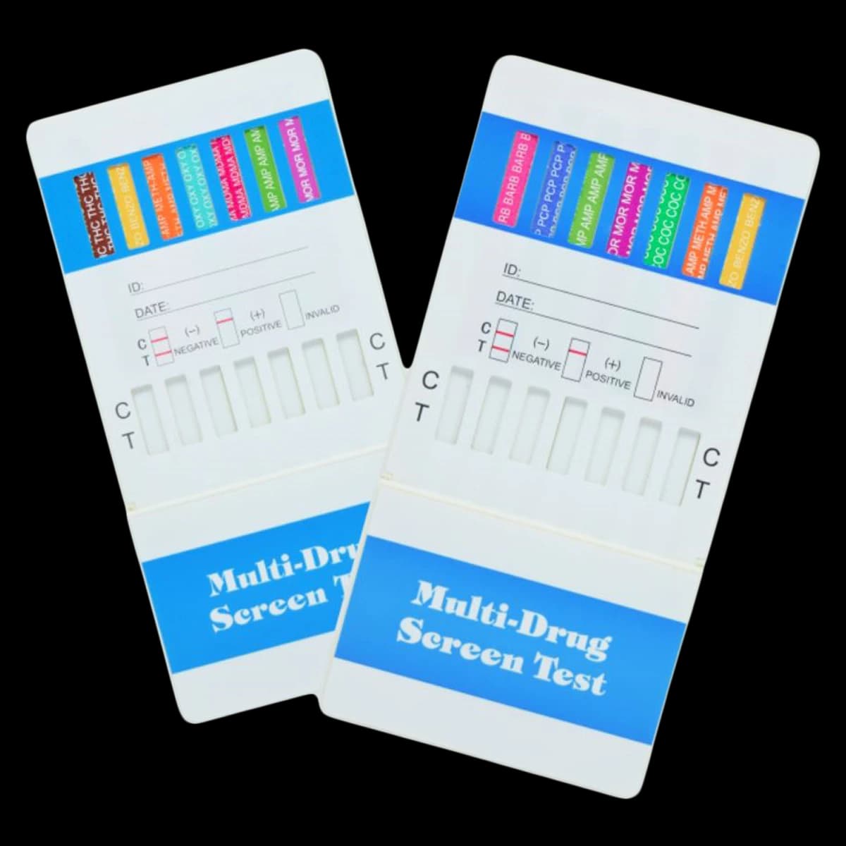First Sign DOA Drugs of Abuse Dipcard, CLIA Waived, 5 Panel (AMP/COC/MTD/OPI/THC), 25/Box - Drug Test Dip Card - Image 1