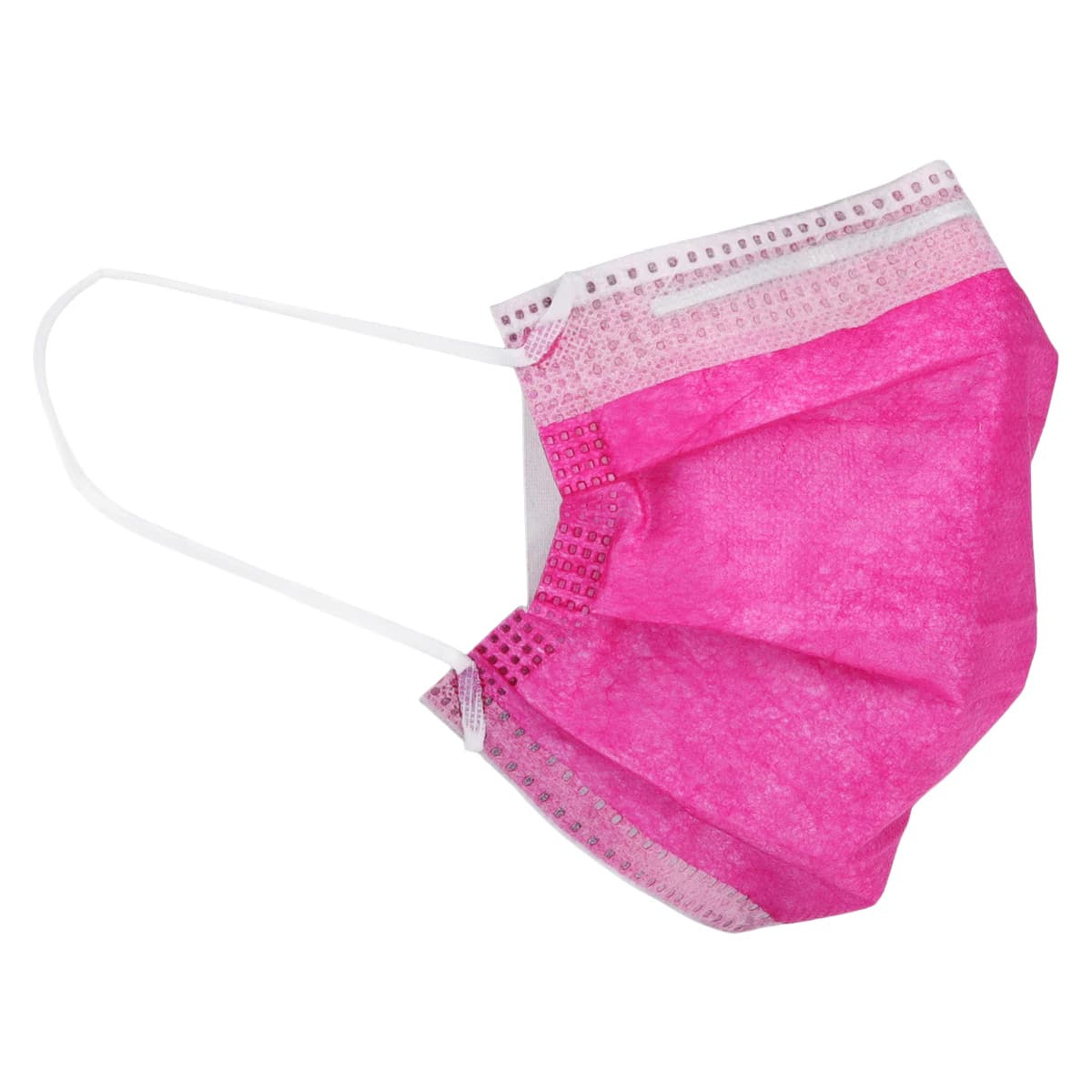 SafeMask Master Series Procedure Earloop Mask, ASTM Level 2, Azalea Festival (Bright Fuchsia), 50/Box, 2056 thumbnail 3