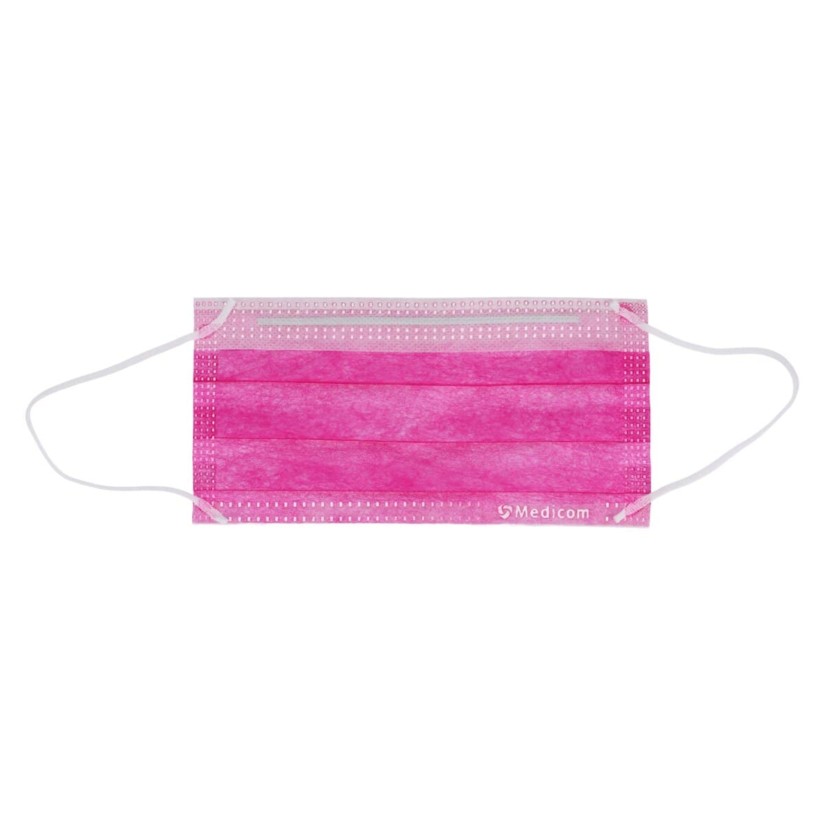 SafeMask Master Series Procedure Earloop Mask, ASTM Level 2, Azalea Festival (Bright Fuchsia), 50/Box, 2056 thumbnail 5