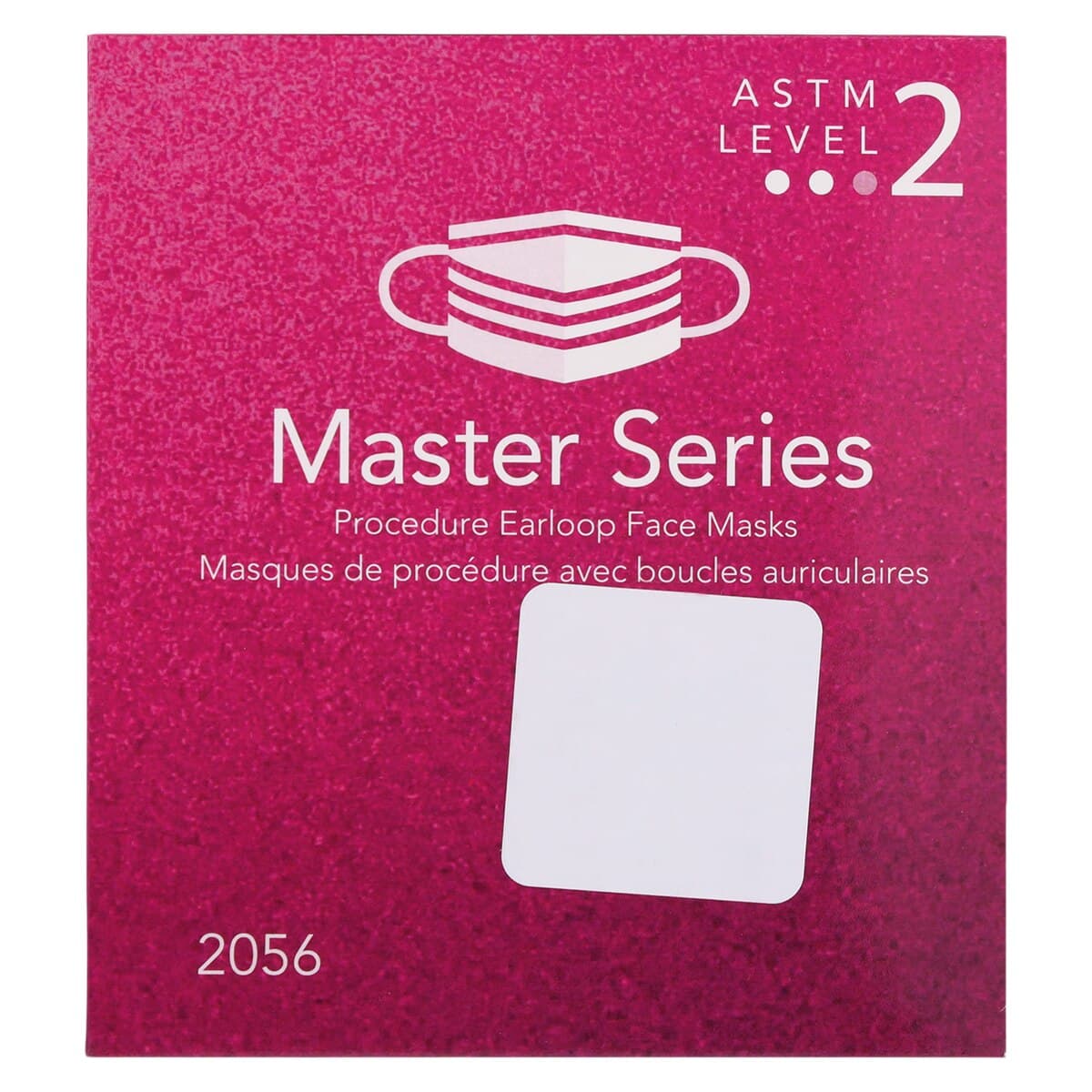 SafeMask Master Series Procedure Earloop Mask, ASTM Level 2, Azalea Festival (Bright Fuchsia), 50/Box, 2056 thumbnail 7