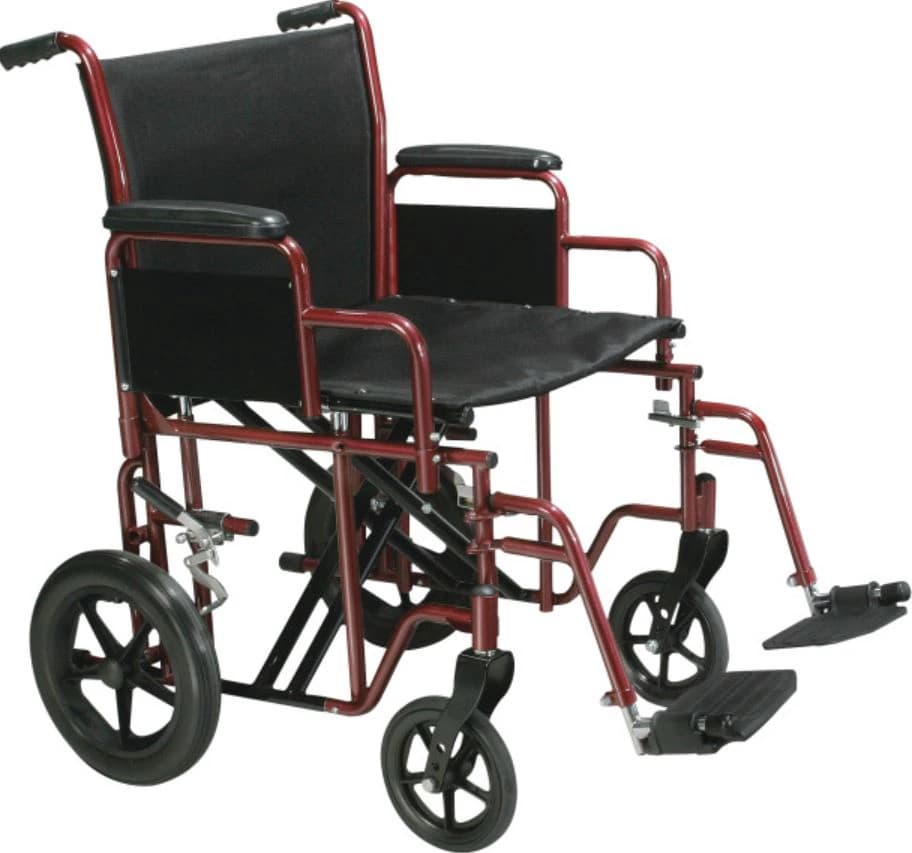 Drive Medical Designs Bariatric Transport Wheelchair, 450 lb Capacity, Adult - Wheelchair Transport Bariatric - Image 1