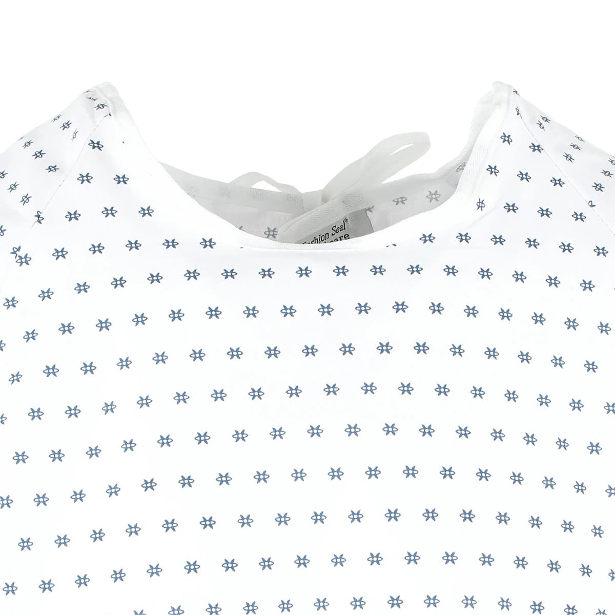 Fashion Seal Patient Gown, Adult Unisex, Snowflake Print, Cotton/Polyester, Latex-Free, Non-Sterile, Each thumbnail 3