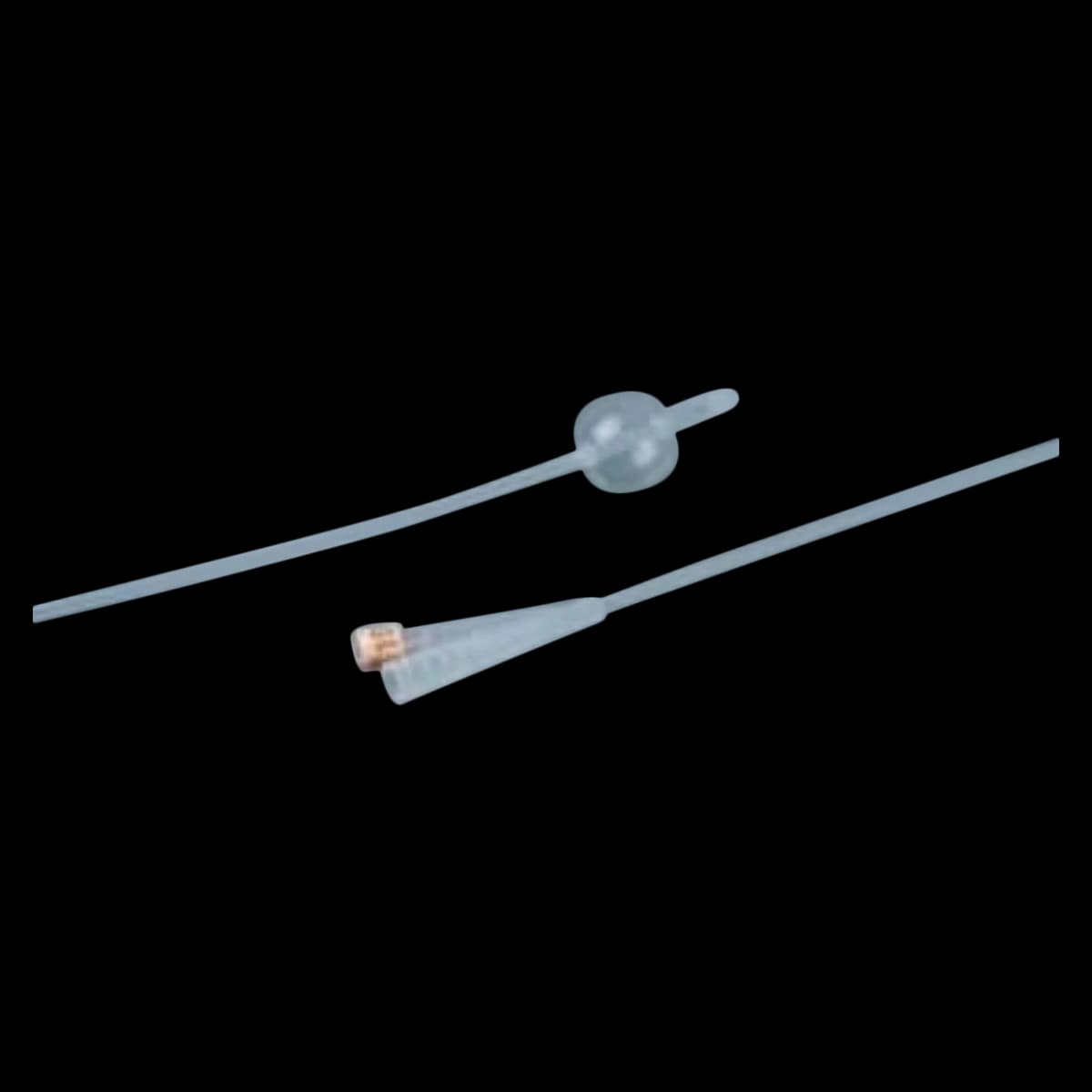 Bard Medical 2-Way Foley Catheter, 18 Fr, 30 cc Balloon, Uncoated, Standard Tip - Catheter Foley Uncoated 2-Way - Image 1