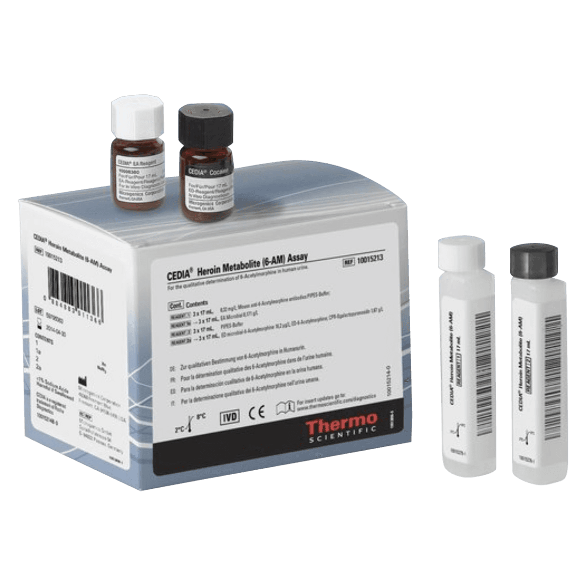 Microgenics Heroin Metabolite Assay Kit, 65 mL, MCC - Heroin Metabolyte MCC Kit - Image 1