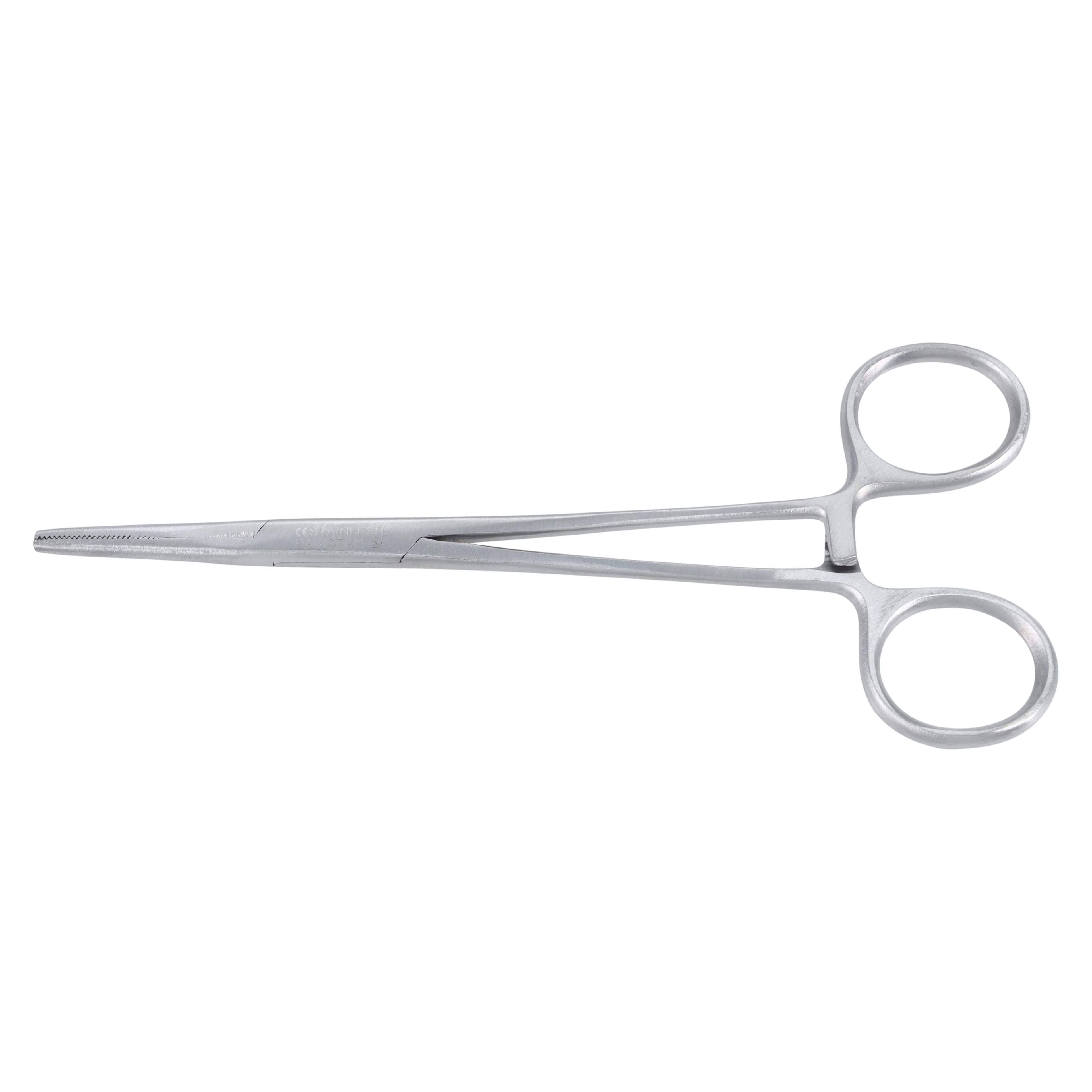 Sklar Econo Kelly Hemostat Forceps, Straight, 5-1/2", Stainless Steel, Sterile, Each - Forceps Hemostat Kelly Strt SS - Image 1