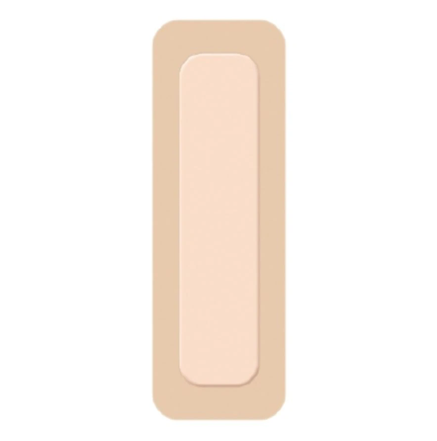Aquacel Foam Silicone Hydrophilic Dressing, 4" x 12", Sterile, Rectangle, Adhesive, Tan - Dressing Foam Aquacel - Image 1