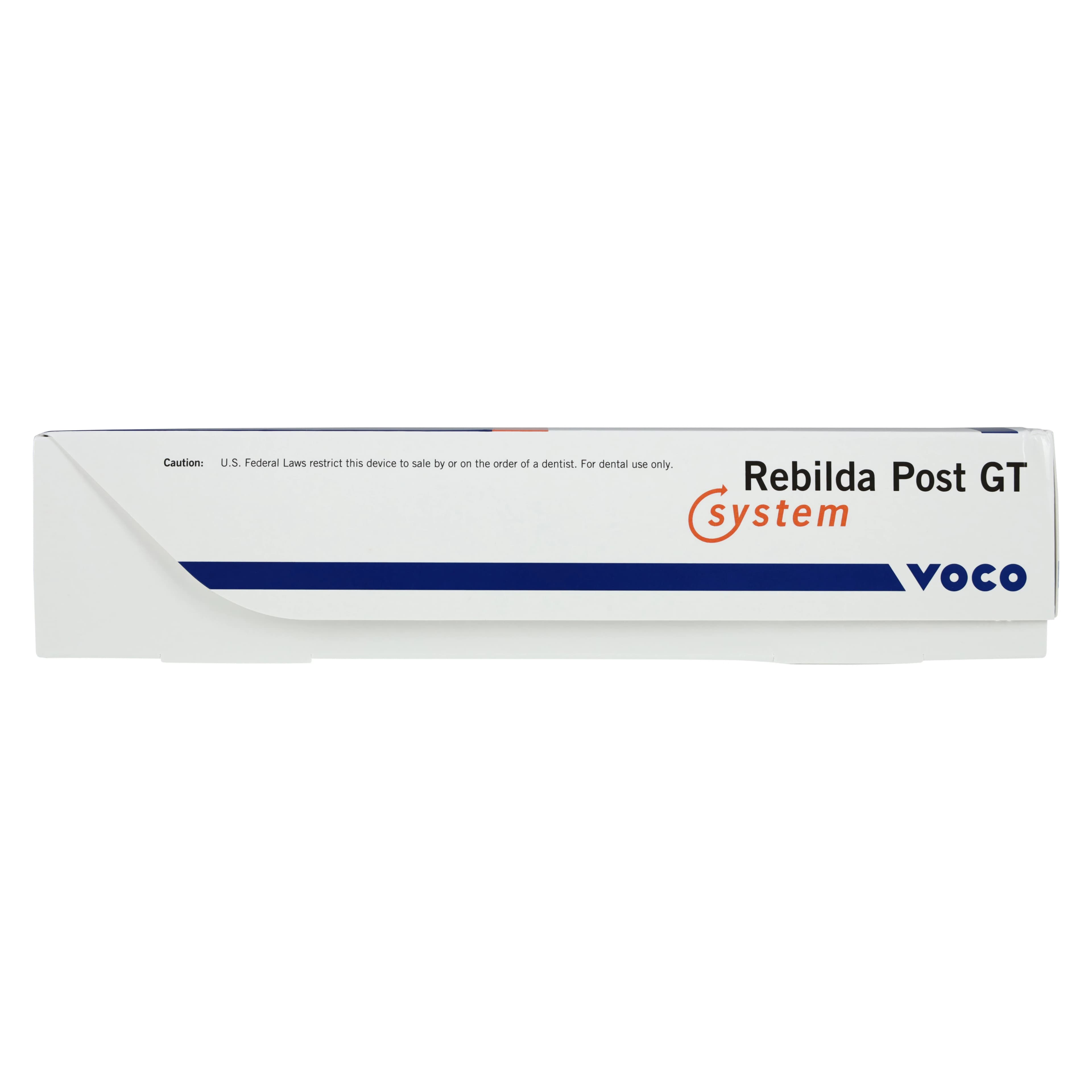 Rebilda Post GT System Kit, Glass Fiber-Reinforced Resin Posts, Assorted Sizes (0.8-1.4 mm), 20 Posts, 5 ml Ceramic Bond, 20 Futurabond U SingleDose, 10 g Rebilda DC Syringe - Rebilda® Post GT System Kit - Image 1