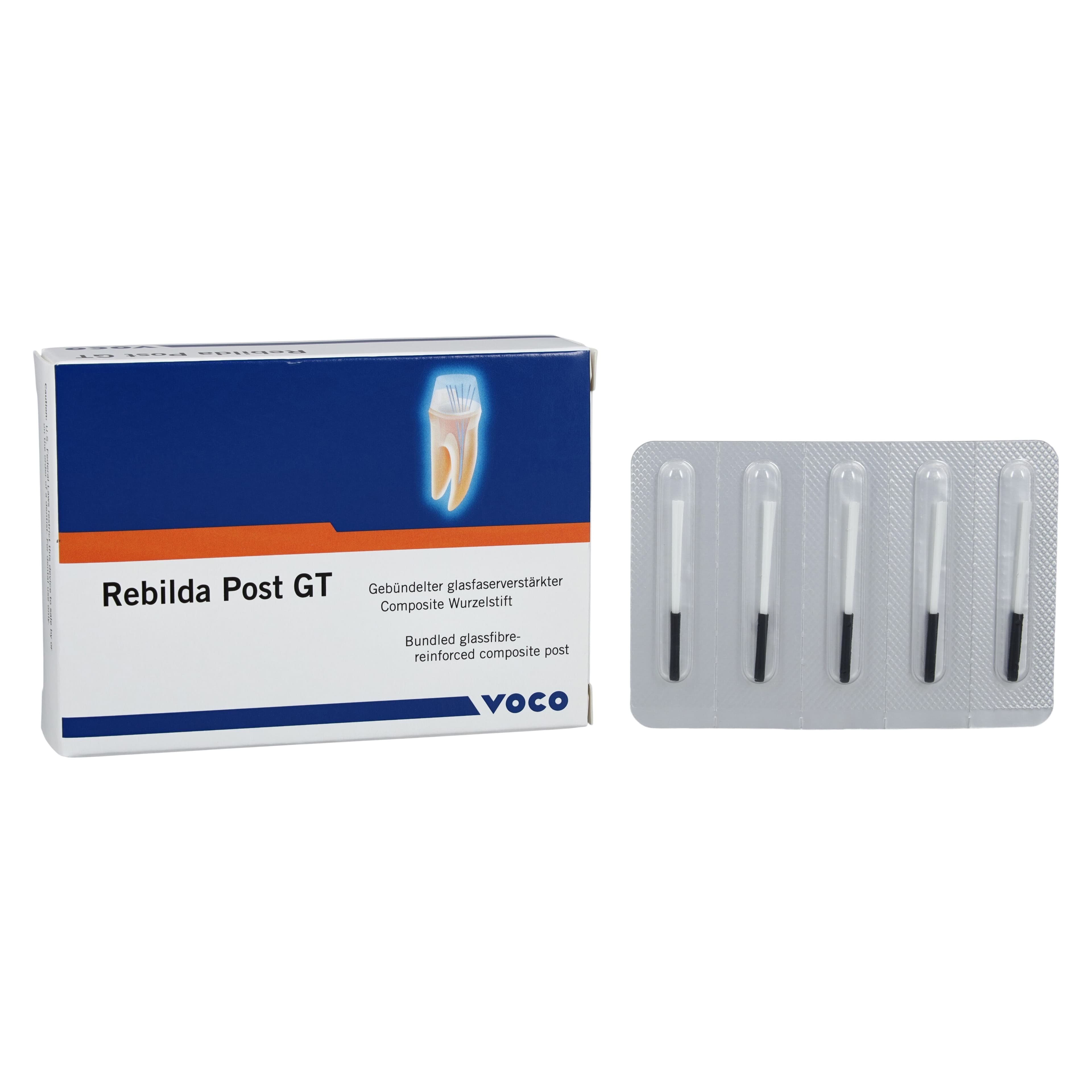 Rebilda Post GT Bundled Glass Fiber Reinforced Resin Posts, No. 12 (1.4 mm), Black, 5/Pkg thumbnail 2