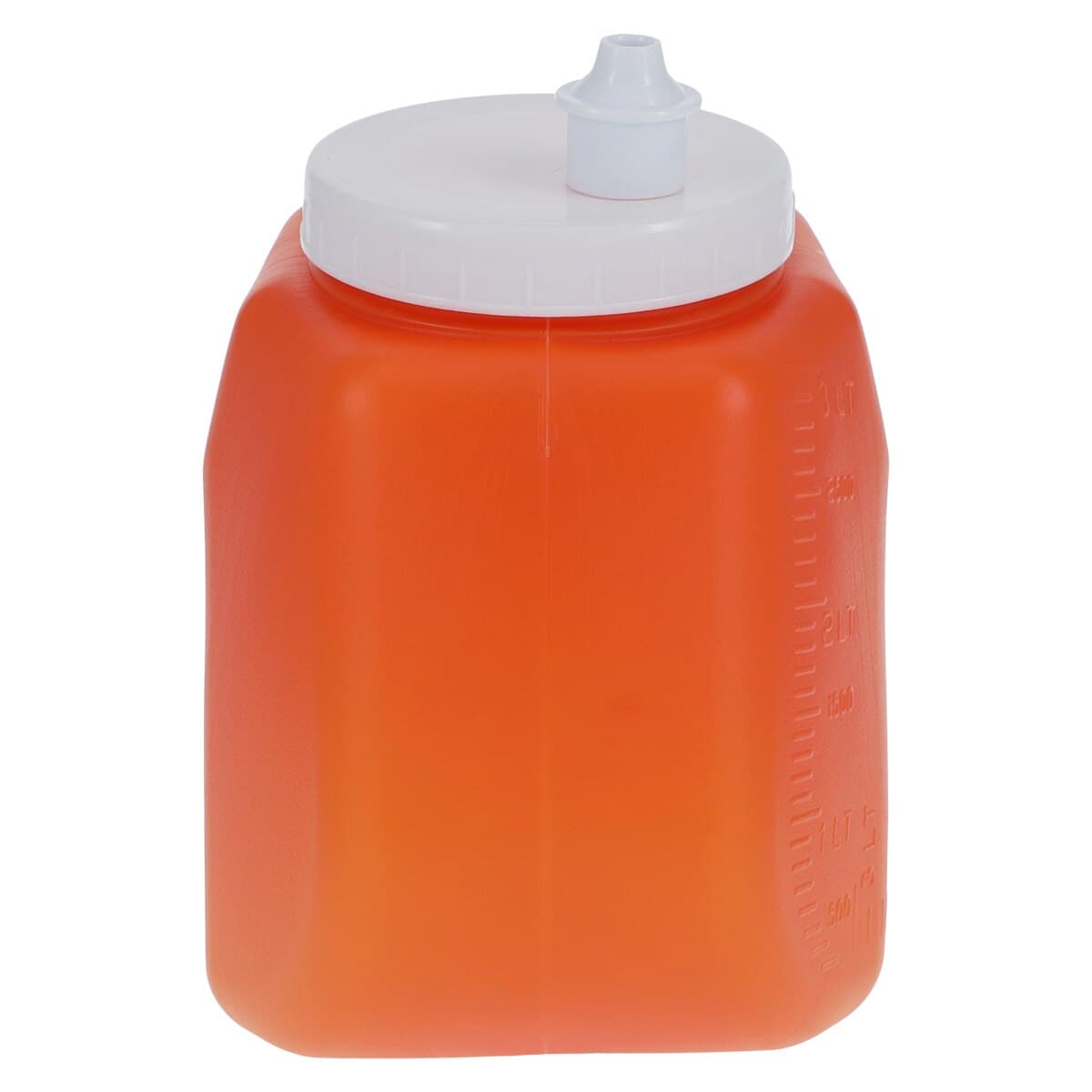Urisafe 24-Hour Urine Collection Container, 3000mL, Polyethylene, Non-Sterile, Screw Cap, Amber, 40/Case thumbnail 2