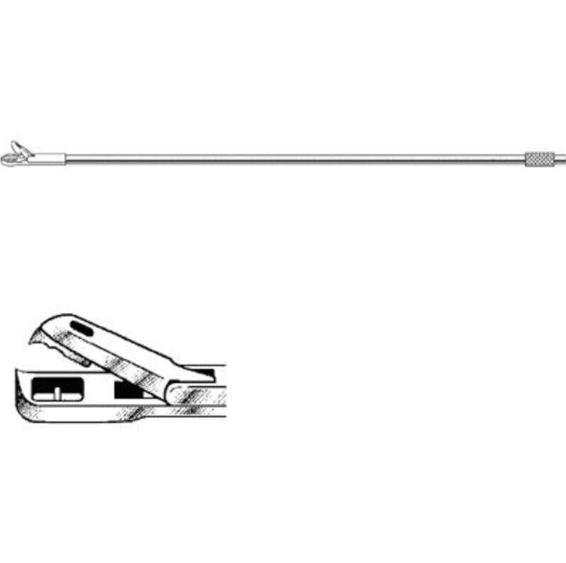 Sklar Instruments Tischler Cannula Tip Only, 12", Stainless Steel, Non-Sterile, Reusable, Each - Tip Only Cannula f/ Punch - Image 1
