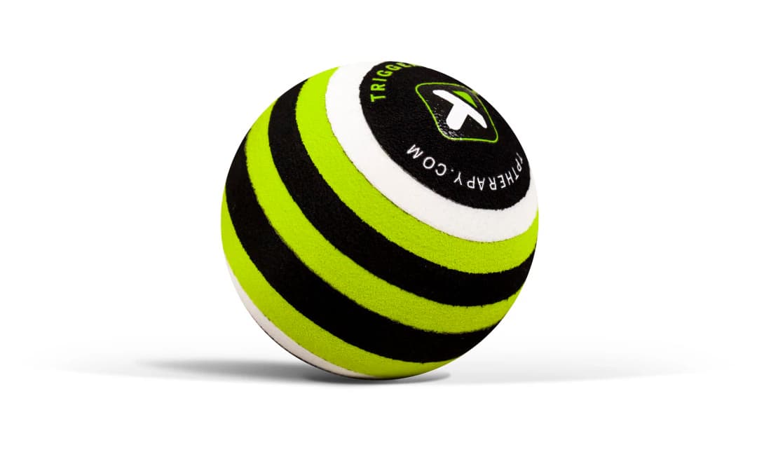 TriggerPoint MB1 Massage Ball, Green/White/Black, Each - Trigger Point MB1 Massage Ball - Image 1