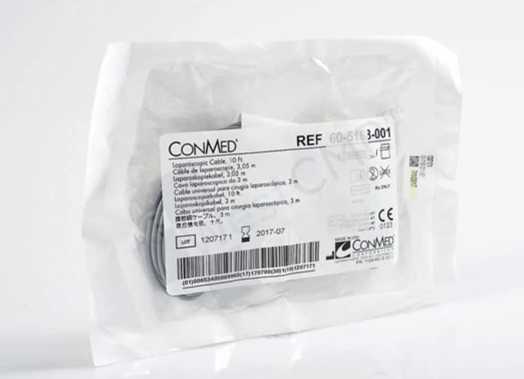 Conmed Endosurgery Laparoscopic Cable, 50/Case - LAPAROSCOPIC CABLES - Image 1
