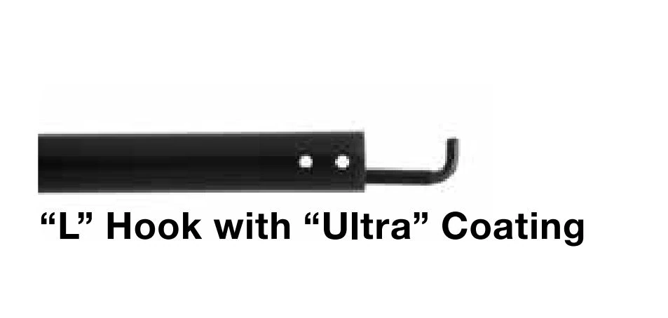 Conmed Universal Plus L-Hook Electrode, 5mm x 44cm, Sterile, Single-Use, 5/Case - 5mm L-Hook Stealth 44cm 5/cs - Image 1