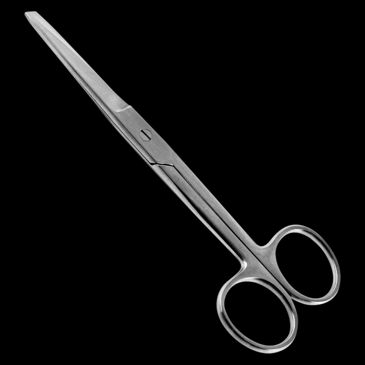 Sklar Instruments Econo Operating Scissors, Straight, 5-1/2", Stainless Steel, Sterile, Disposable, Each - Scissors OR Disp Str Sh/Bl - Image 1