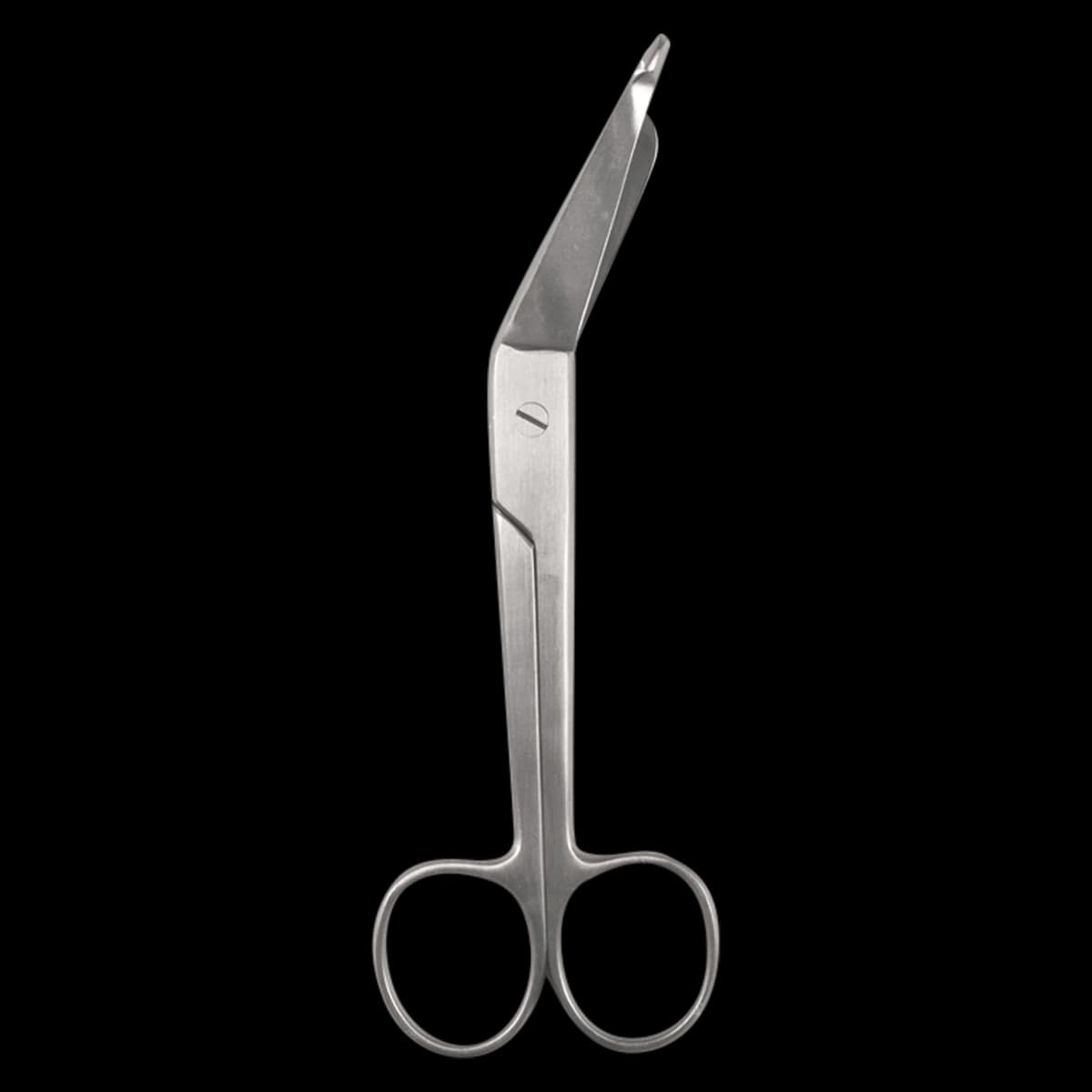 Sklar Econo Lister Bandage Scissors, Angled 5-1/2", Stainless Steel, Sterile, Disposable, Each - Scissor Econo Bandage Lister - Image 1
