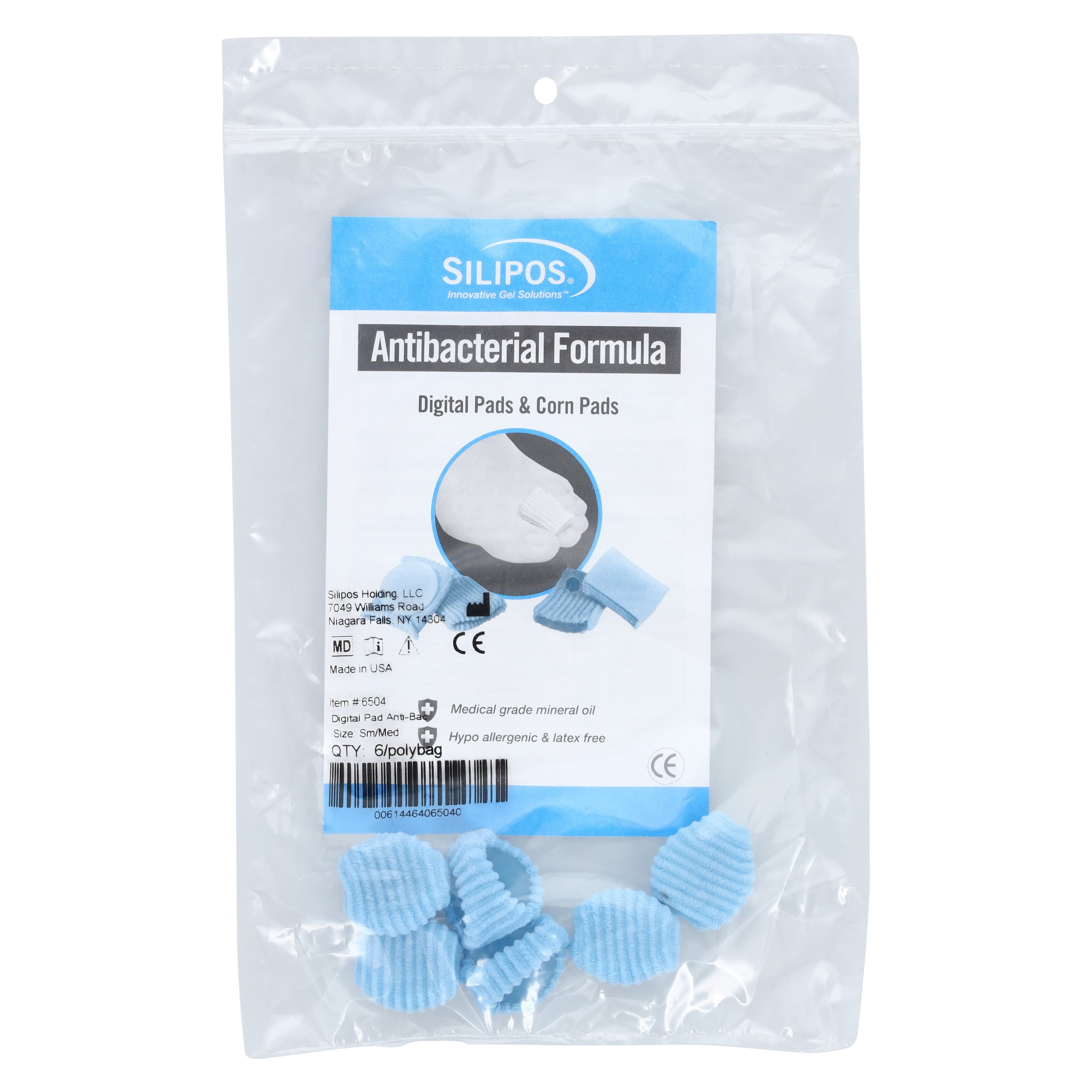 Silipos Digital Antibacterial Toe/Finger Pad, Small/Medium thumbnail 3