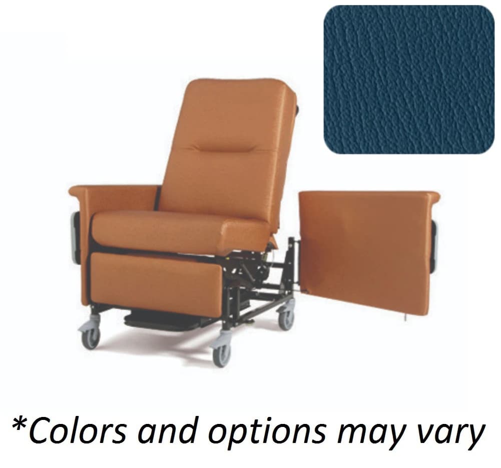 Champion 86 Series Bariatric Power Recliner, 500 lb Capacity, Colonial Blue - Recliner Bariatric 86 Series - Image 1