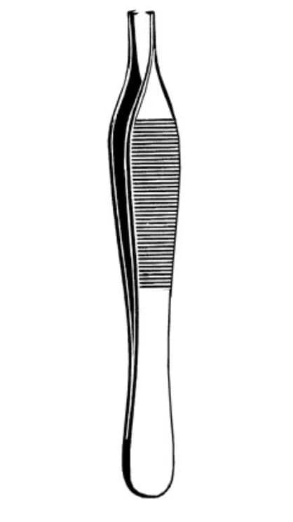 Sklar Merit Adson Tissue Forcep, 4-3/4" - Forcep Tissue Merit 4-3/4" - Image 1