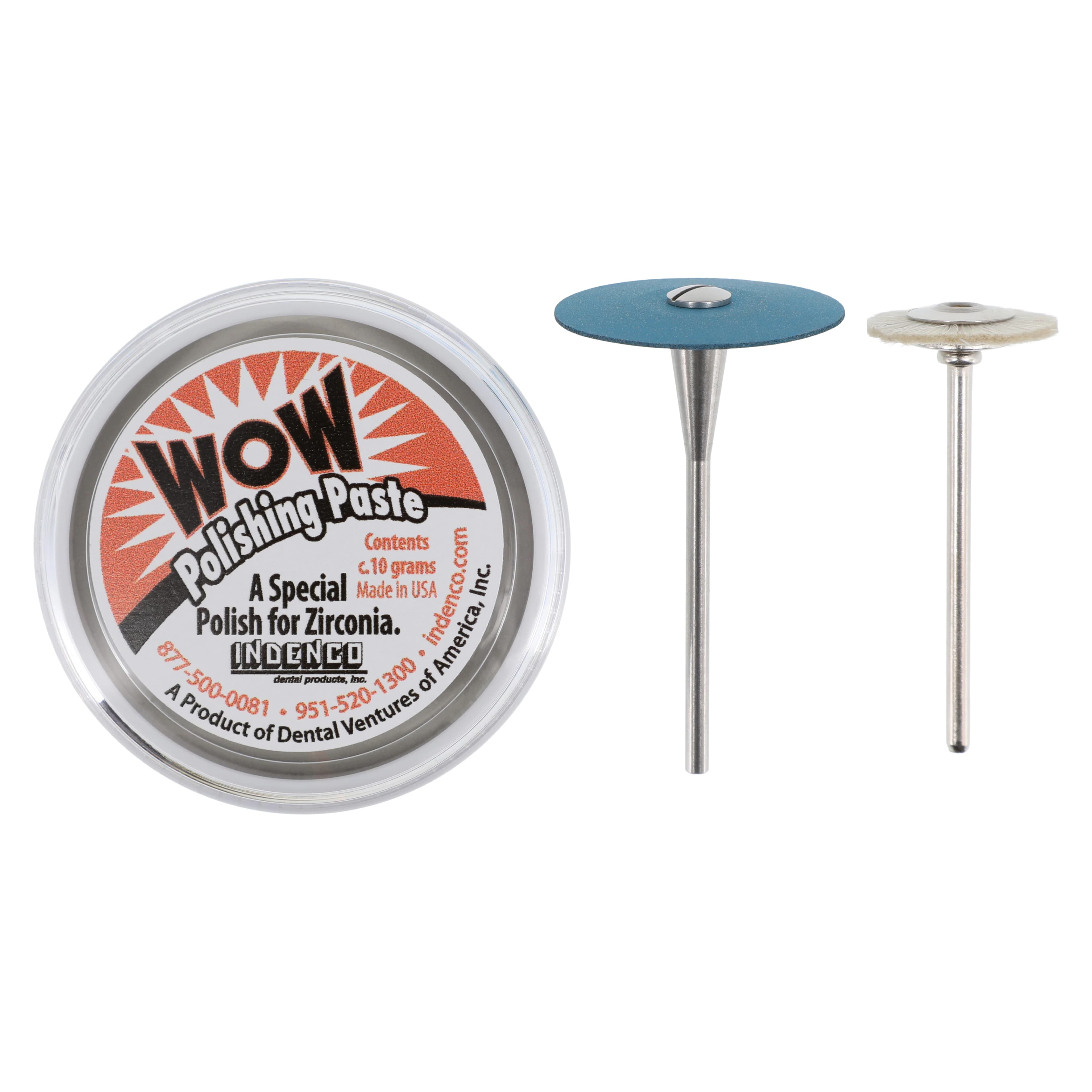 WOW Zirconia Polish Paste Kit, Indenco - WOW Zirconia Polish Paste Kit - Image 1